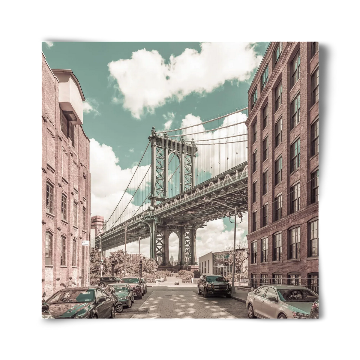 NEW YORK CITY Manhattan Bridge | urban vintage style - artbridge