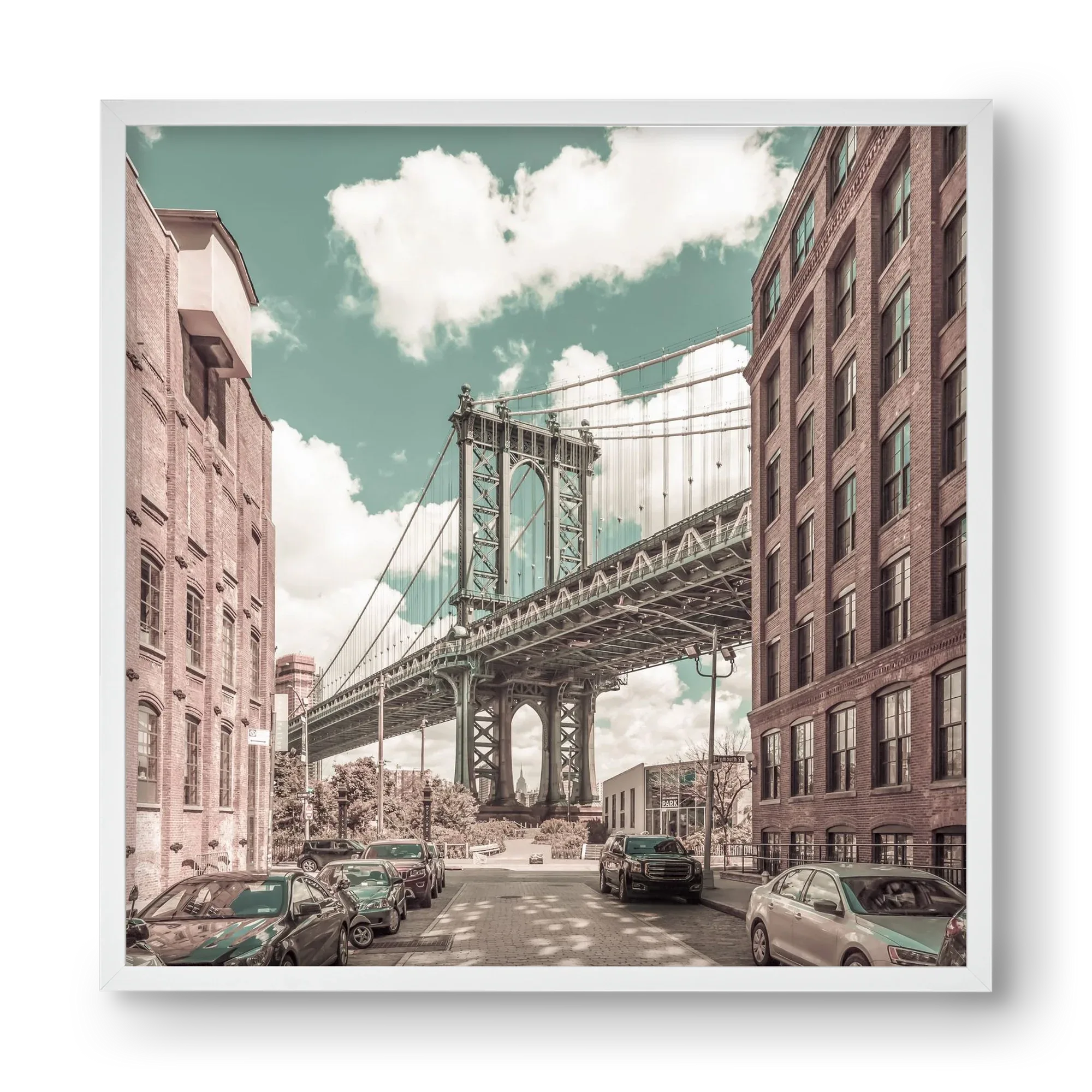 NEW YORK CITY Manhattan Bridge | urban vintage style - artbridge