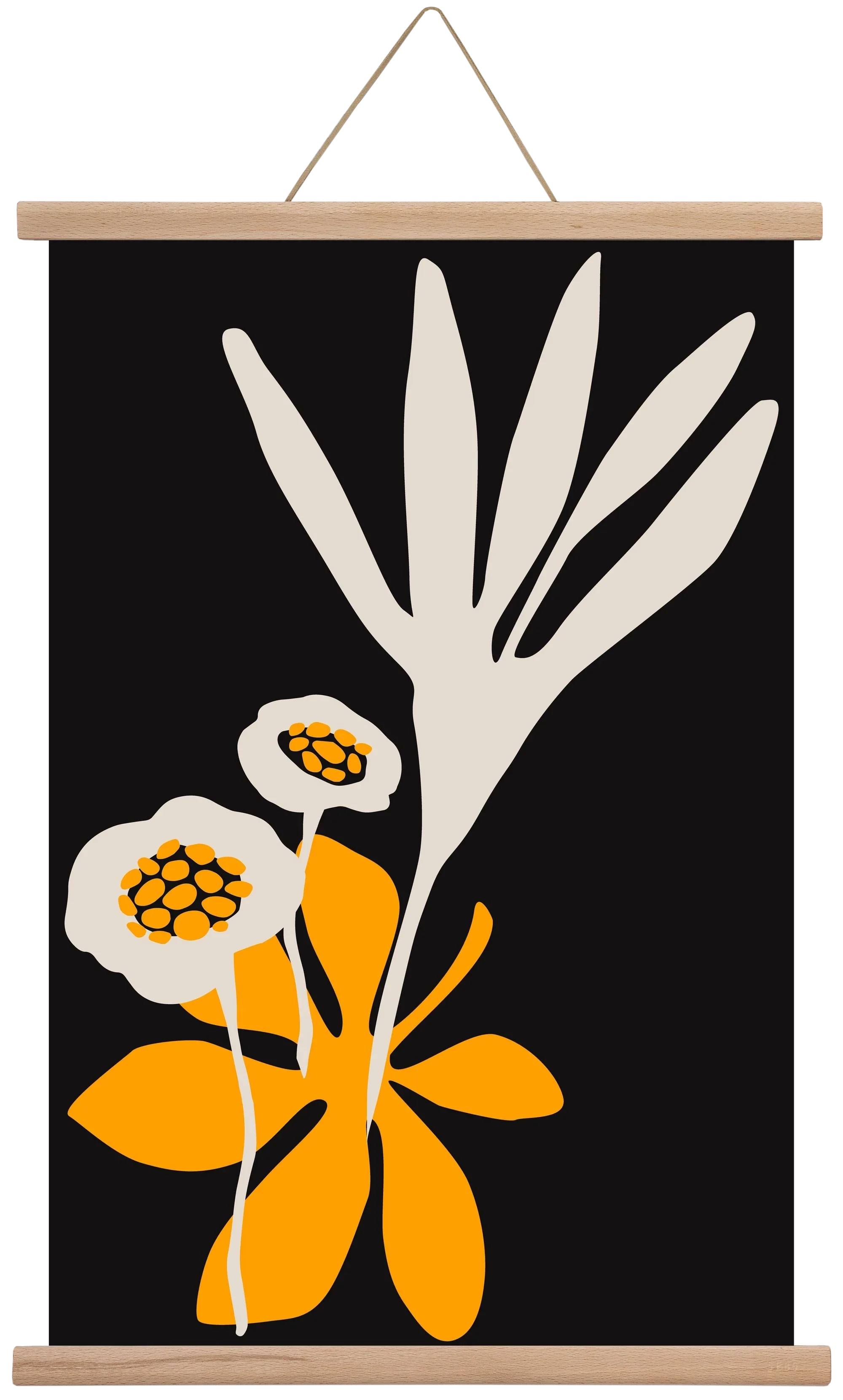 Blossom beauty - Nero - artbridge
