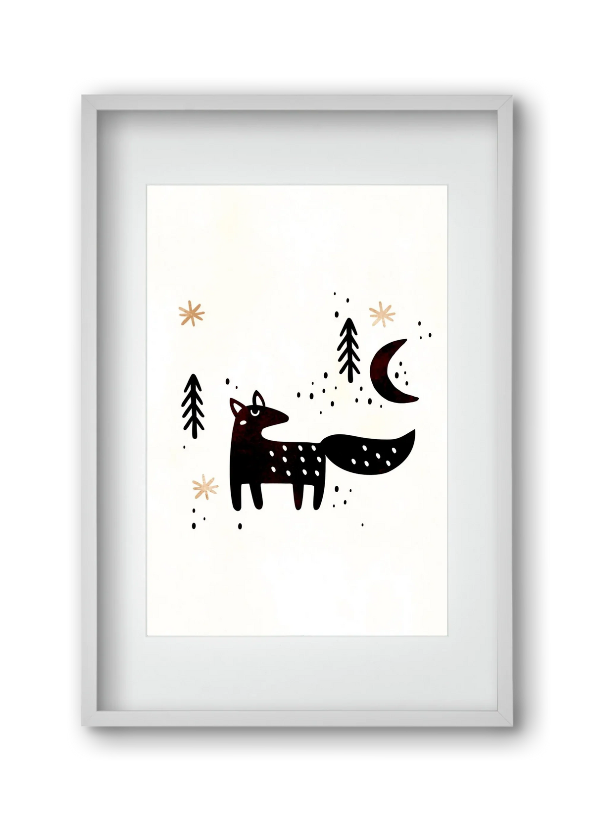 Little winter fox - artbridge