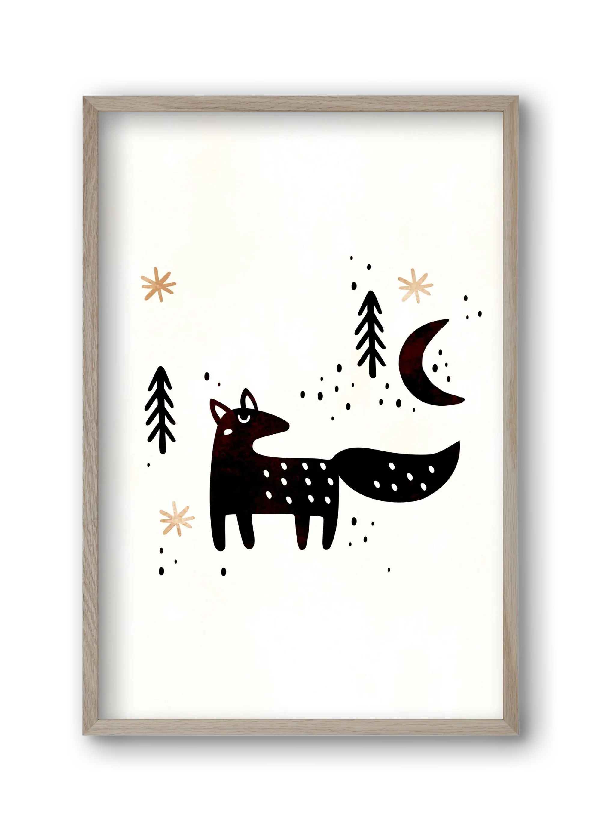 Little winter fox - artbridge