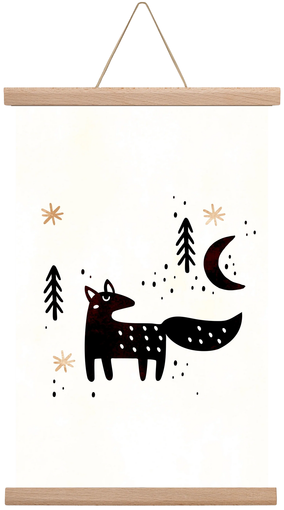 Little winter fox - artbridge