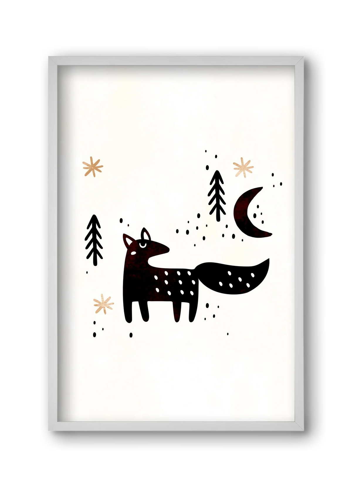 Little winter fox - artbridge