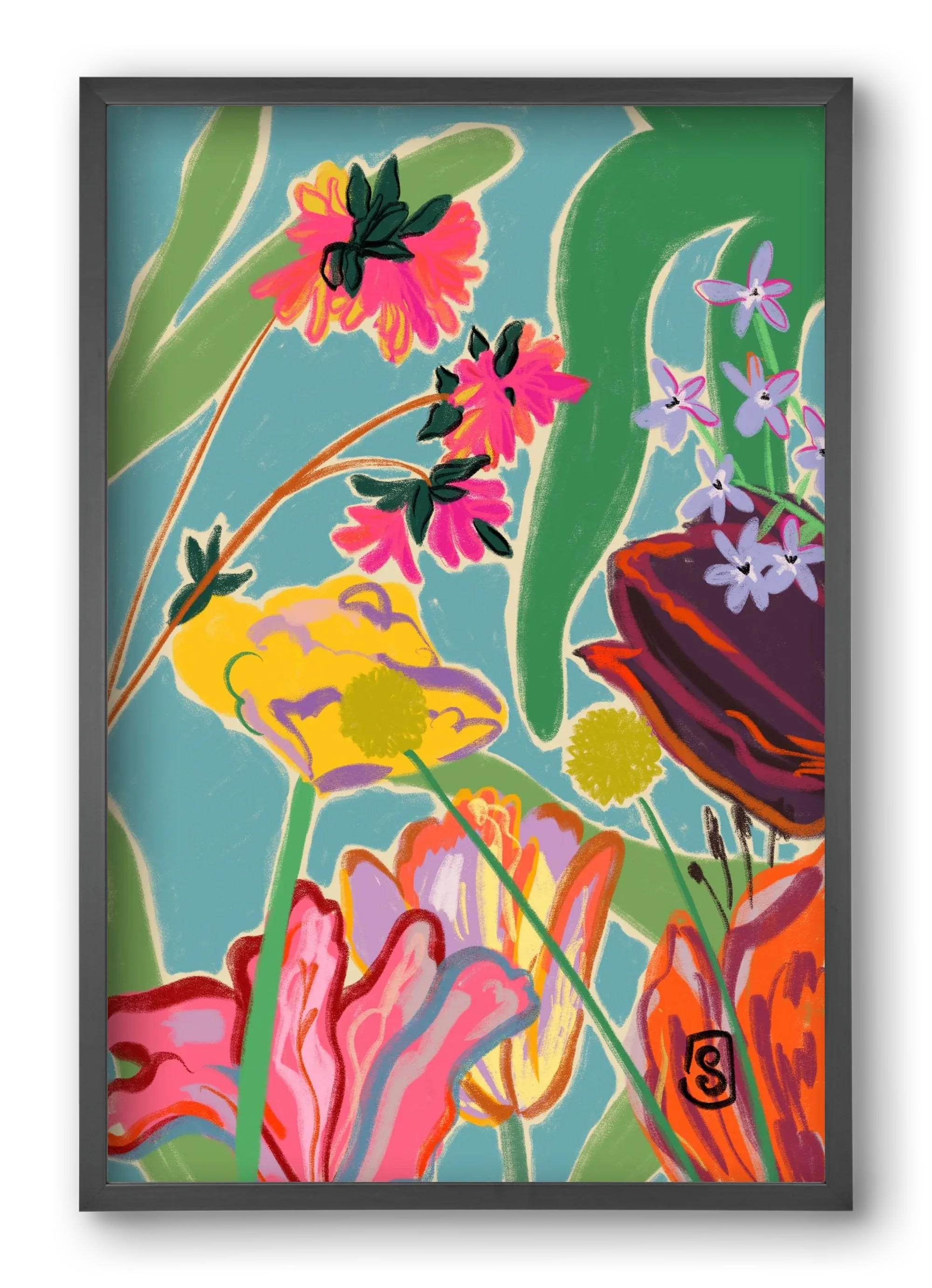 COLOURFUL FLOWERS MEDITATION - artbridge