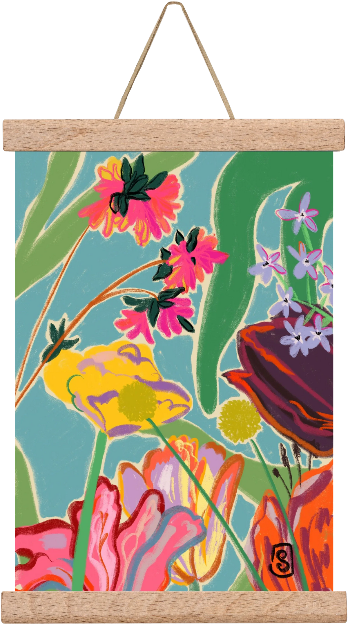COLOURFUL FLOWERS MEDITATION - artbridge