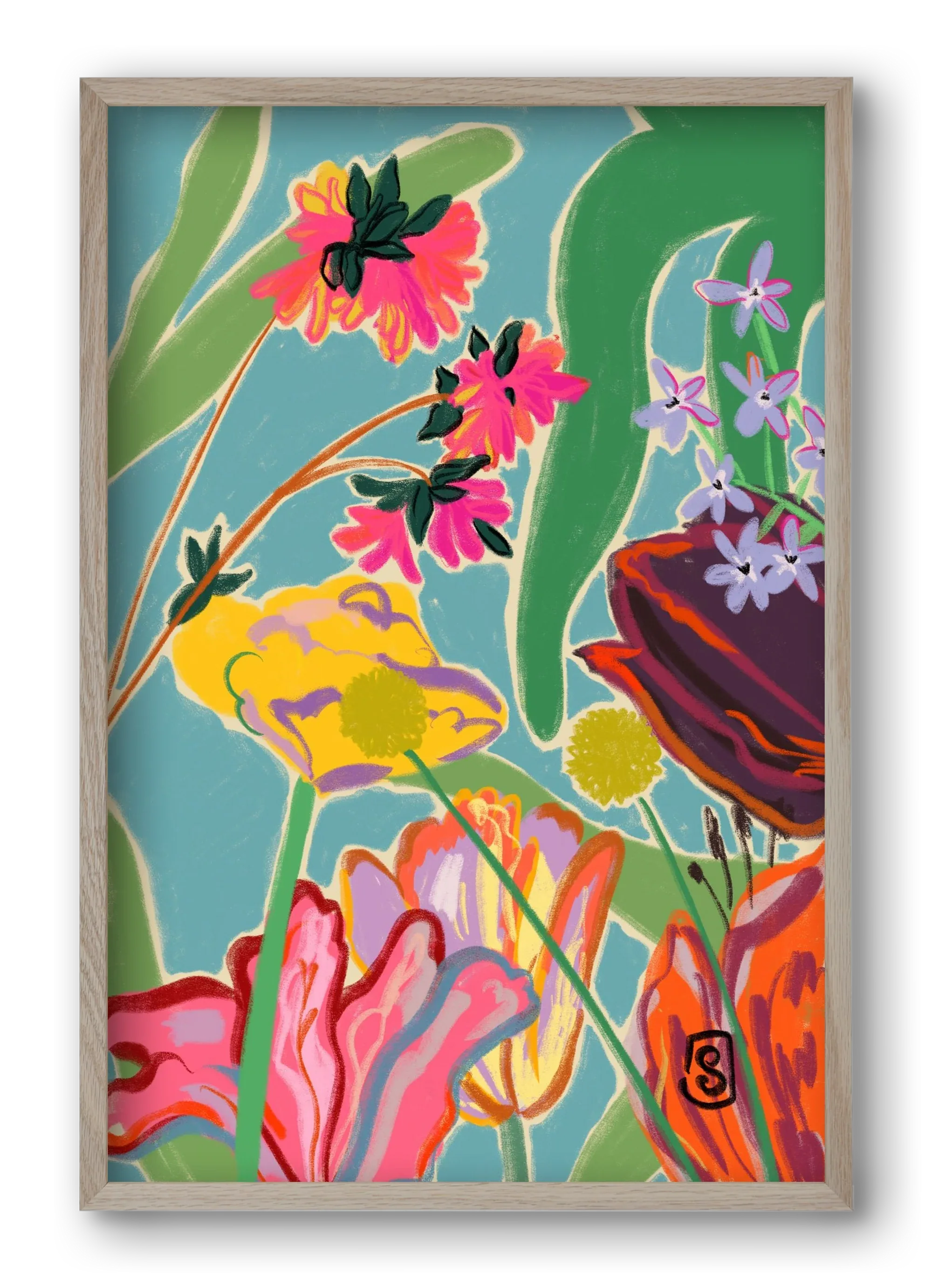 COLOURFUL FLOWERS MEDITATION - artbridge