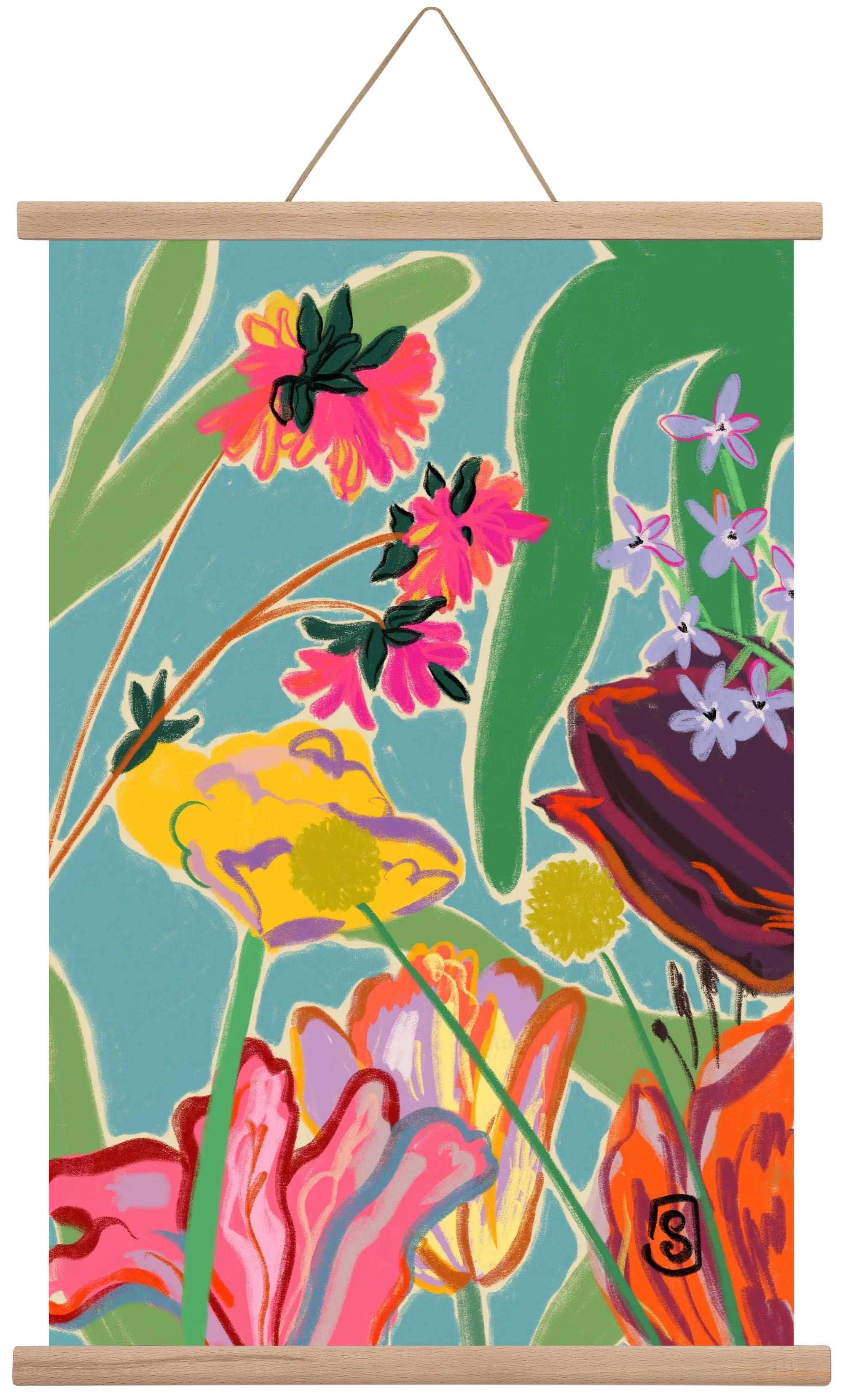 COLOURFUL FLOWERS MEDITATION - artbridge