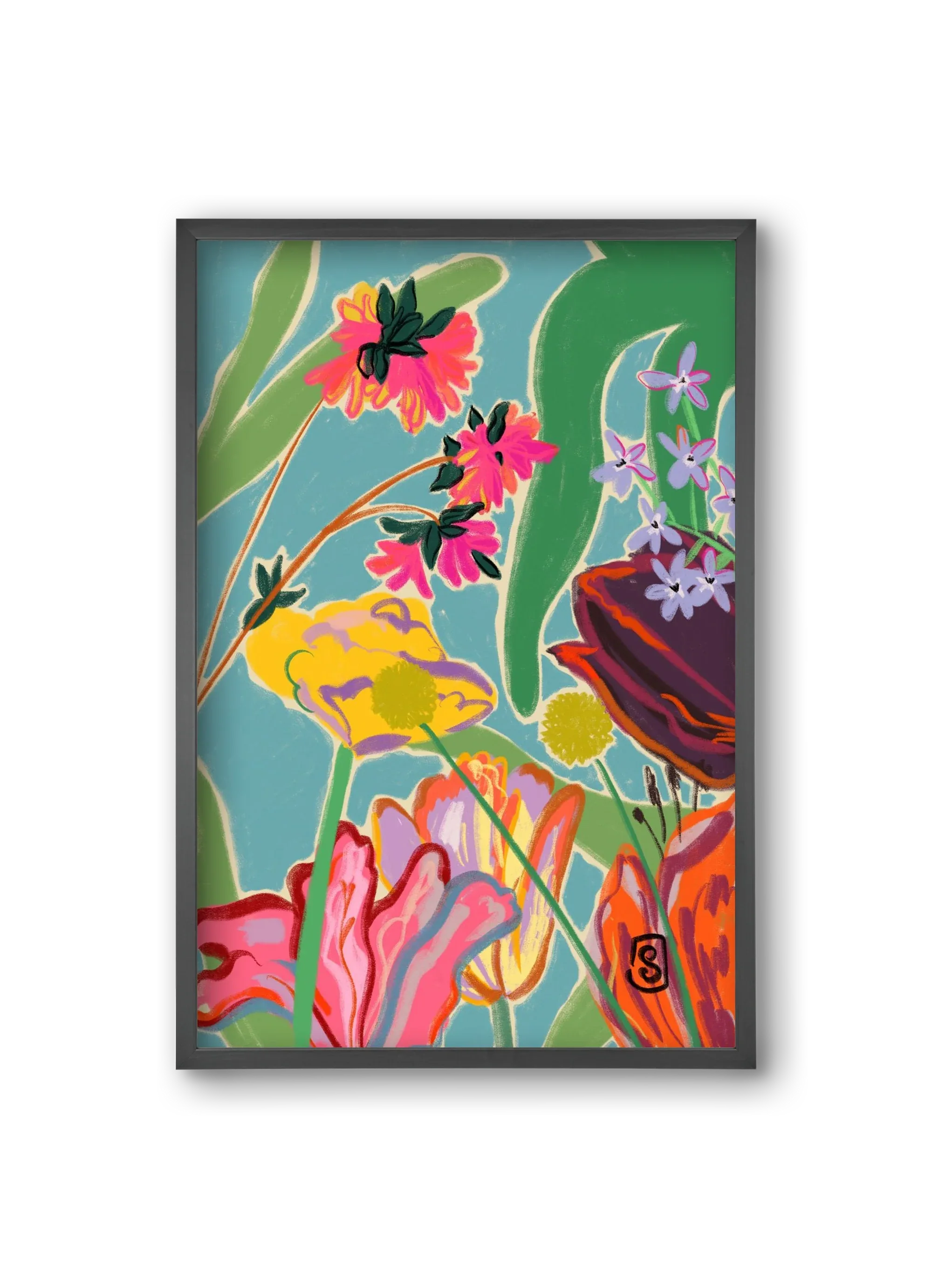 COLOURFUL FLOWERS MEDITATION - artbridge