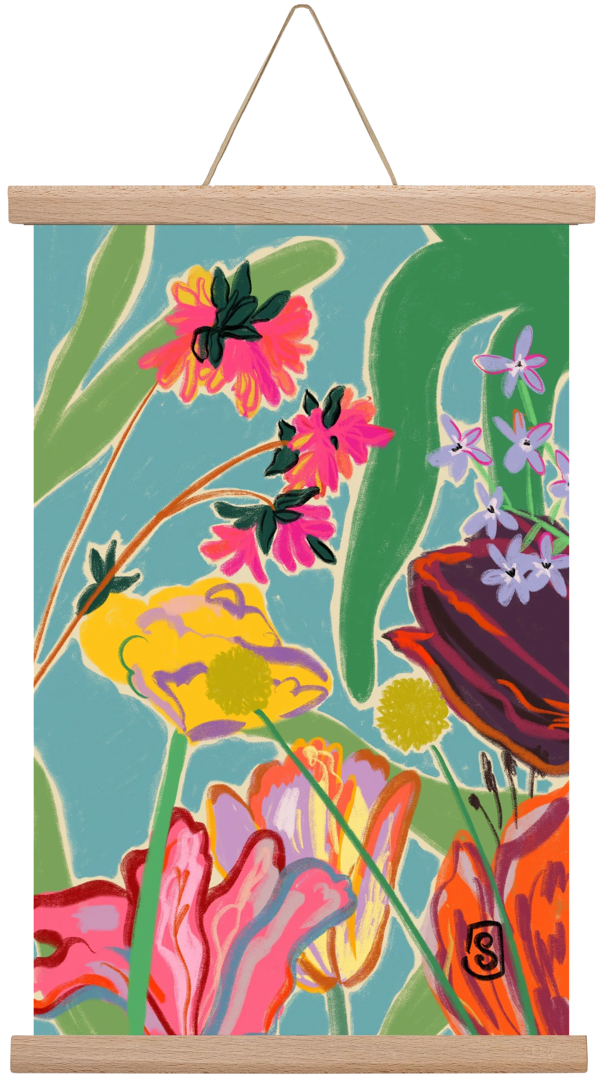 COLOURFUL FLOWERS MEDITATION - artbridge