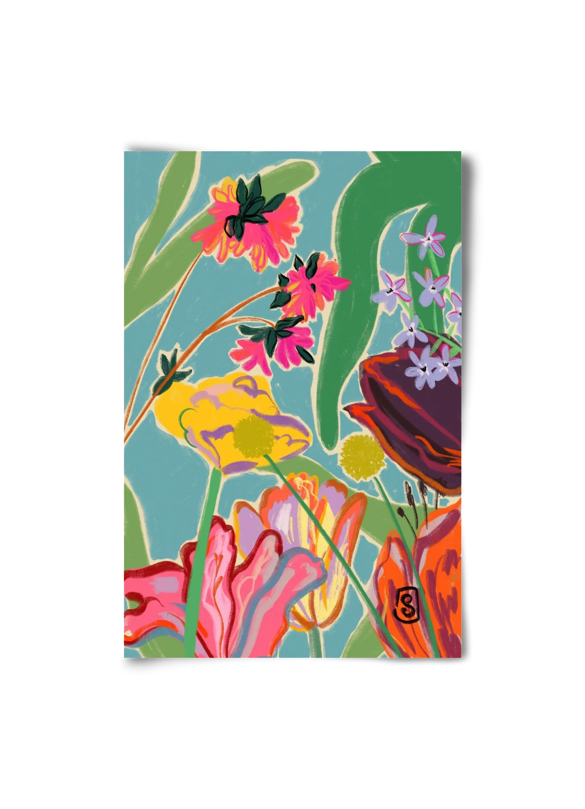 COLOURFUL FLOWERS MEDITATION - artbridge