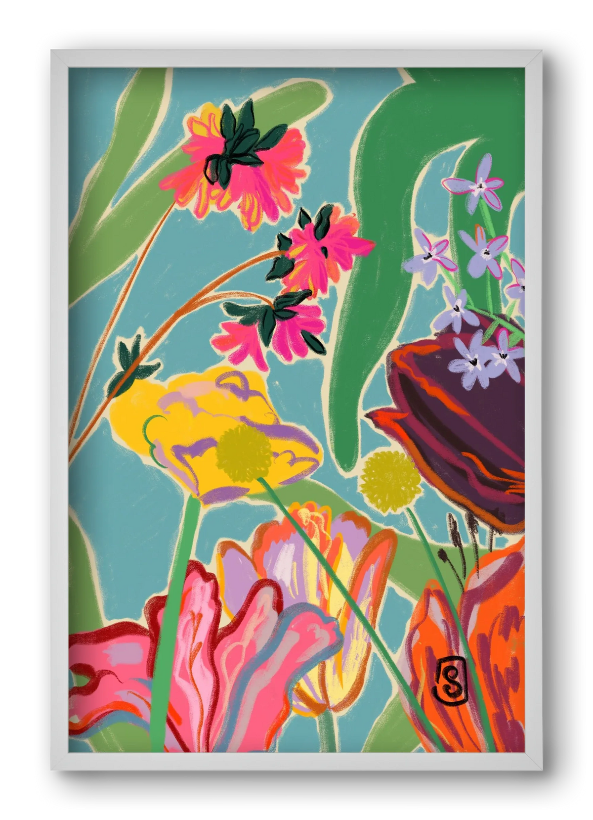COLOURFUL FLOWERS MEDITATION - artbridge