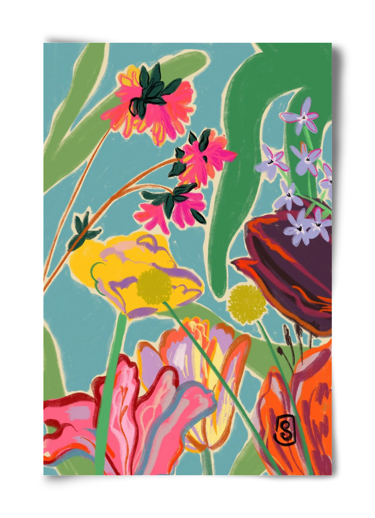 COLOURFUL FLOWERS MEDITATION - artbridge