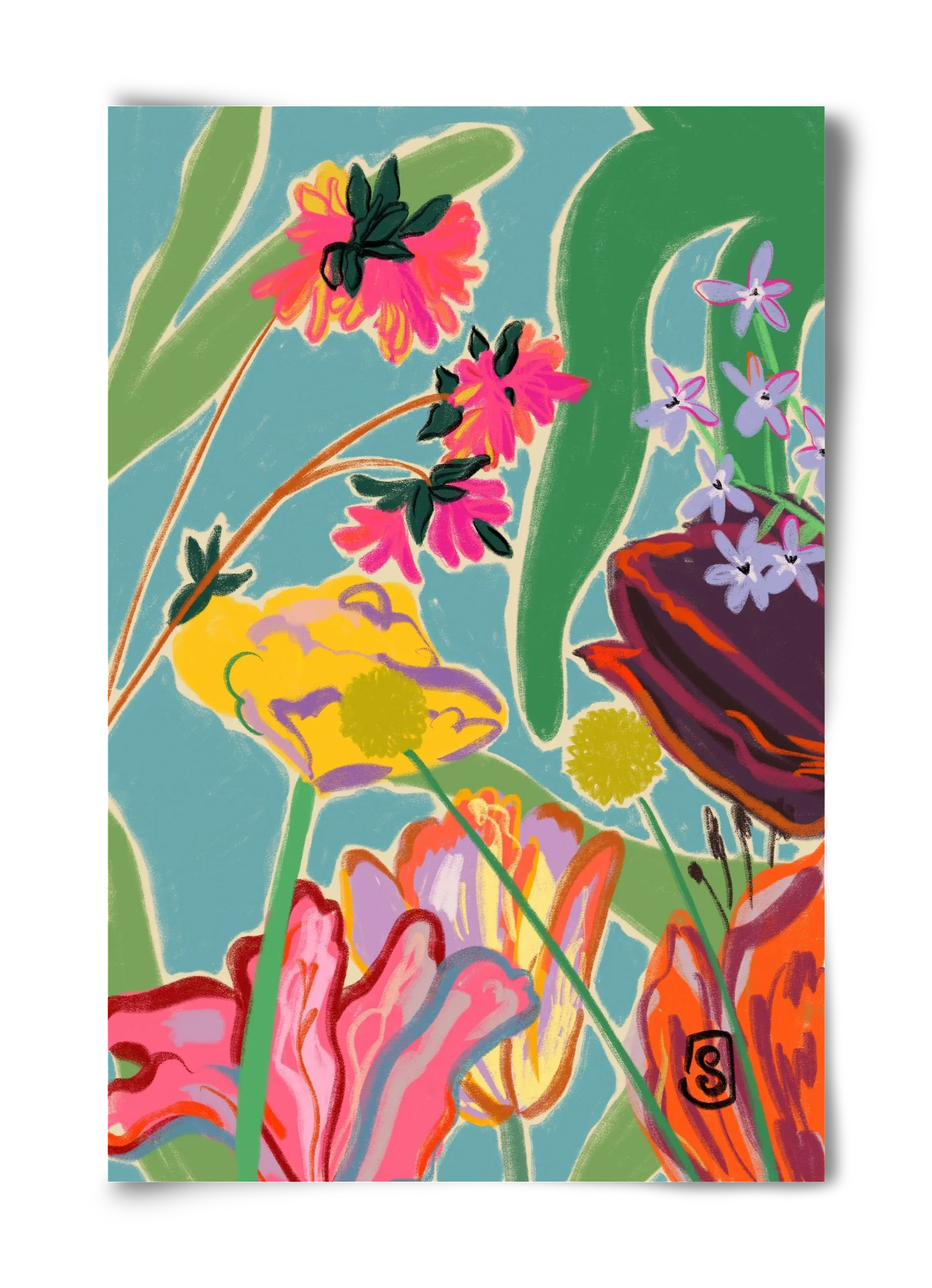 COLOURFUL FLOWERS MEDITATION - artbridge