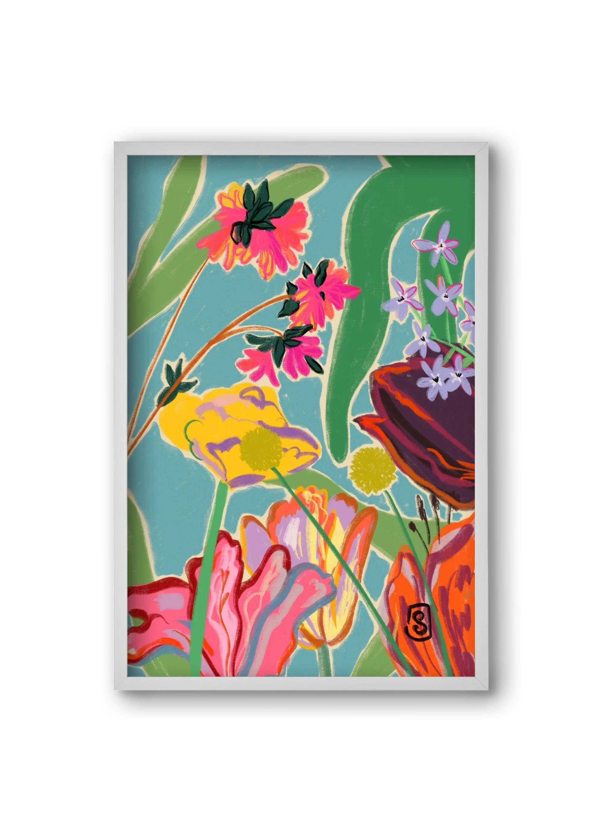 COLOURFUL FLOWERS MEDITATION - artbridge
