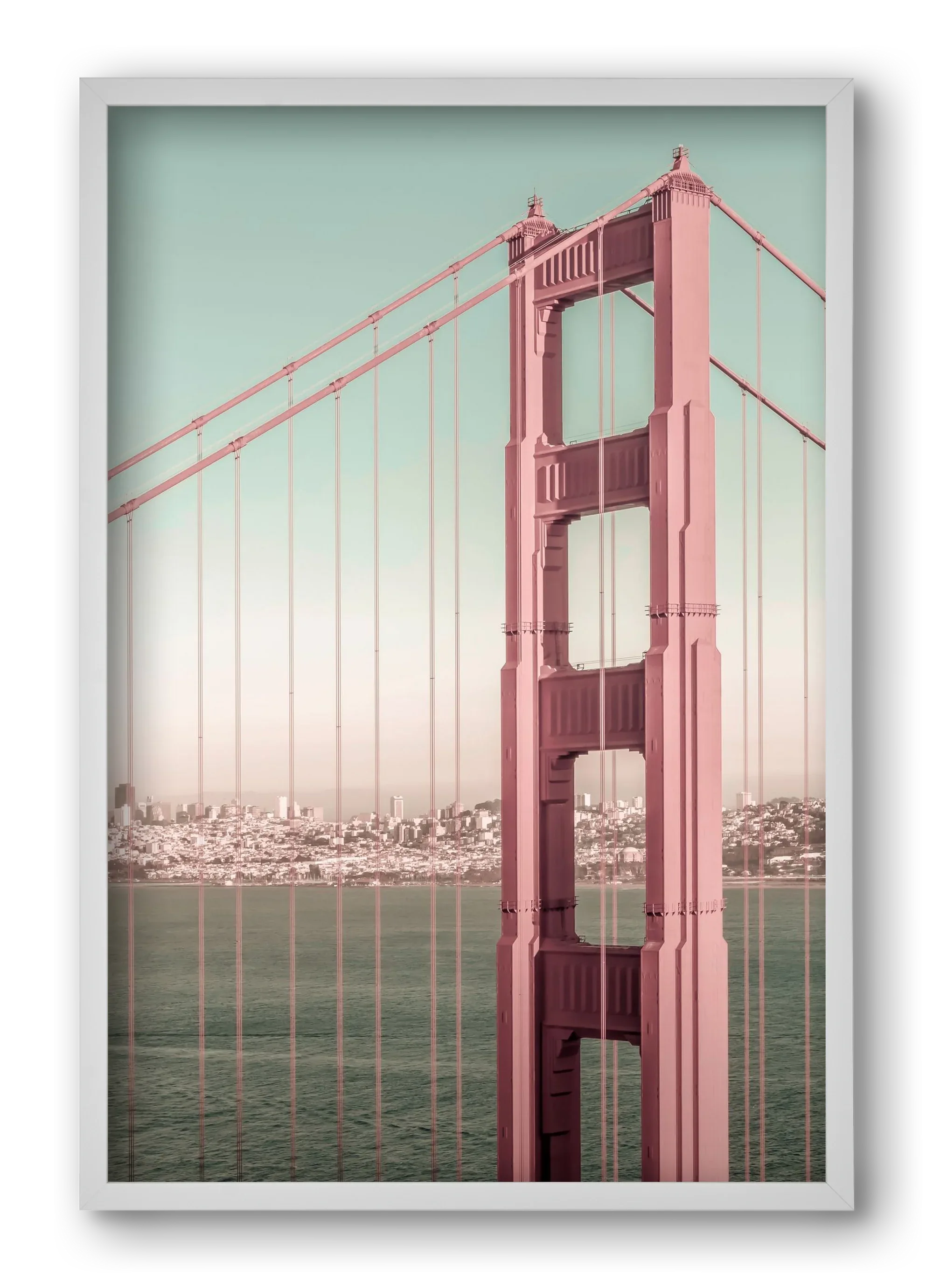 Golden Gate Bridge | urban vintage style - artbridge
