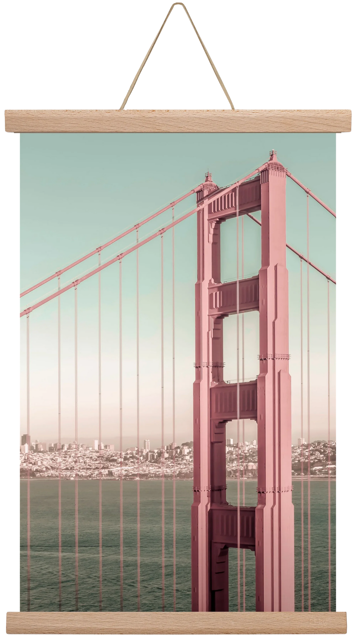 Golden Gate Bridge | urban vintage style - artbridge