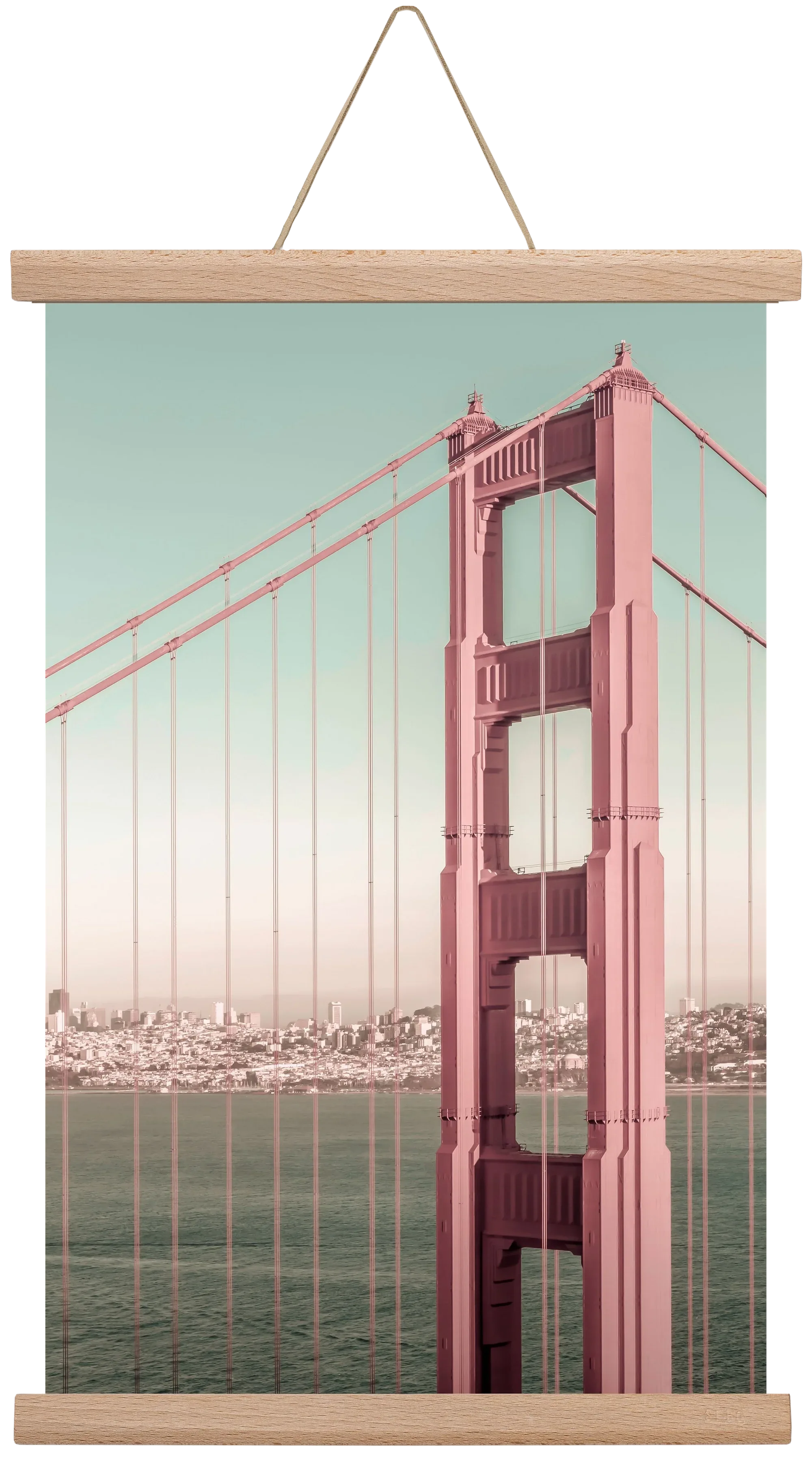 Golden Gate Bridge | urban vintage style - artbridge