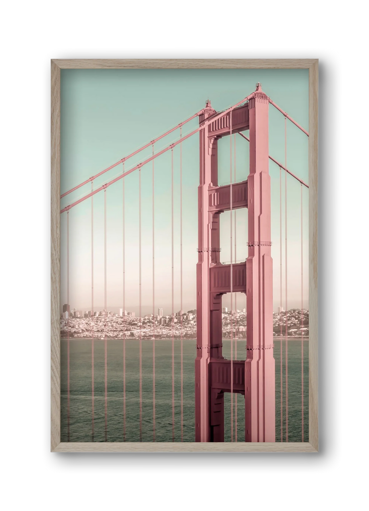 Golden Gate Bridge | urban vintage style - artbridge