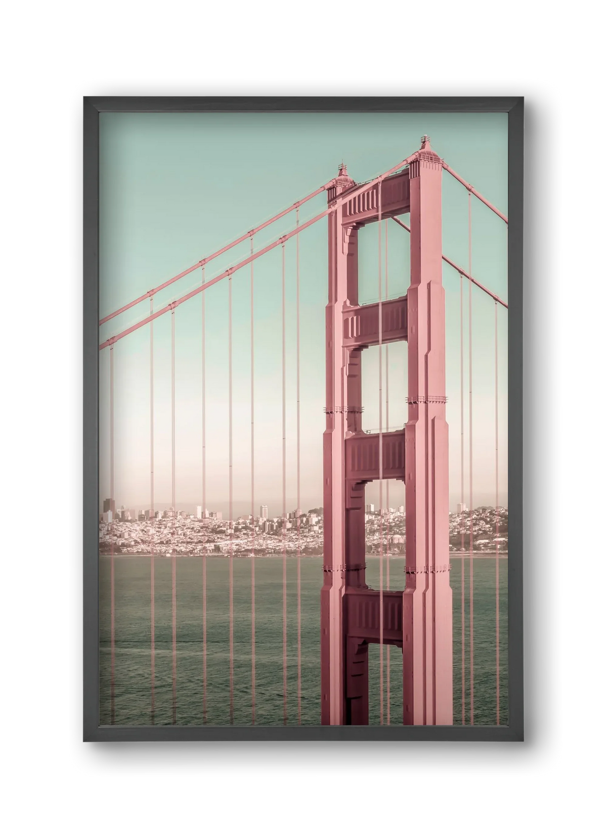 Golden Gate Bridge | urban vintage style - artbridge