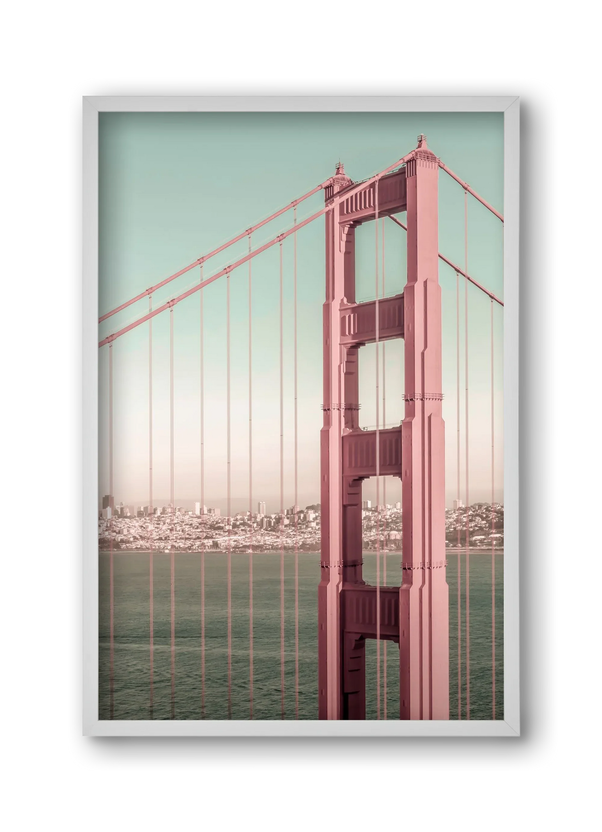 Golden Gate Bridge | urban vintage style - artbridge