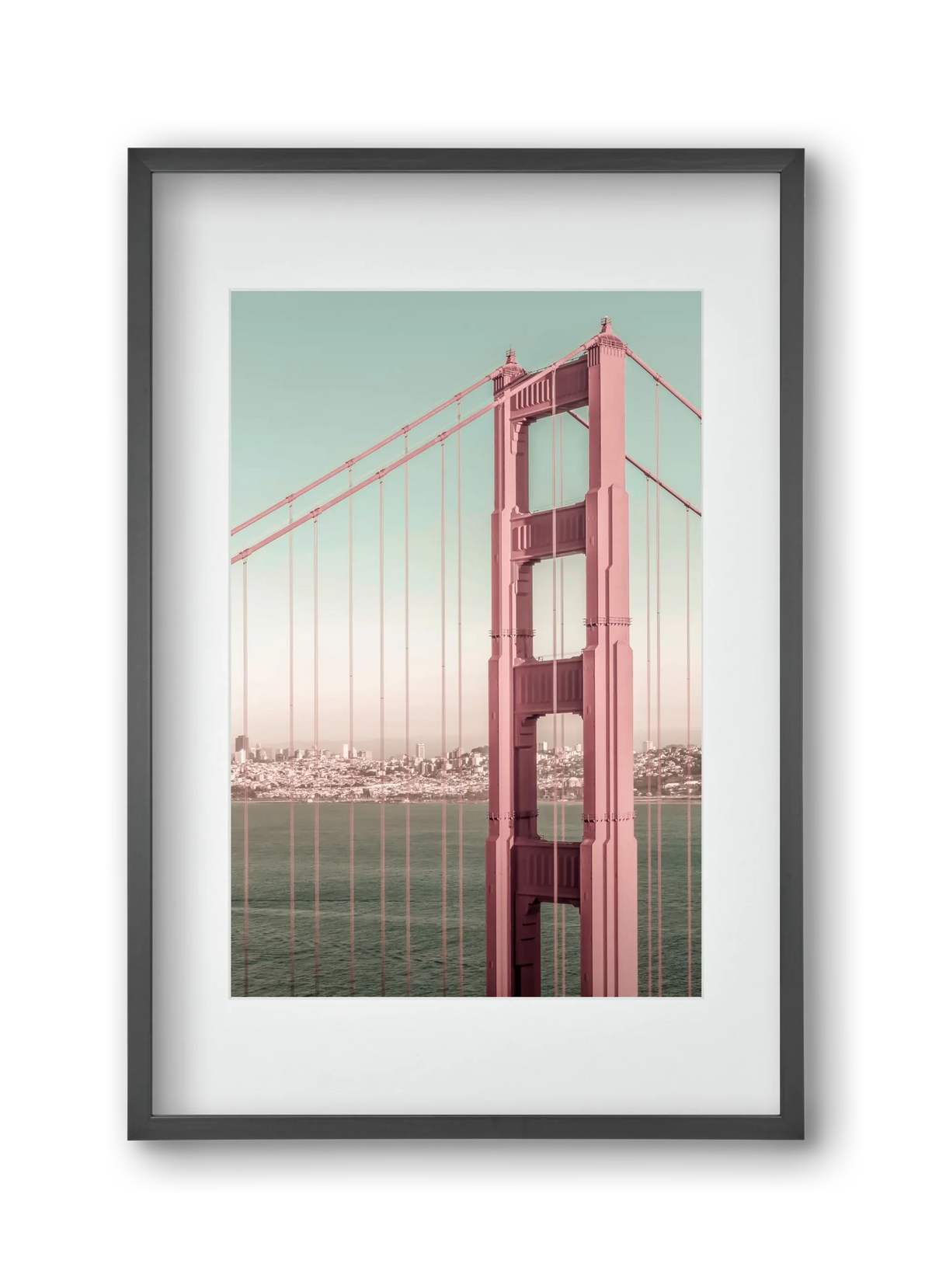 Golden Gate Bridge | urban vintage style - artbridge