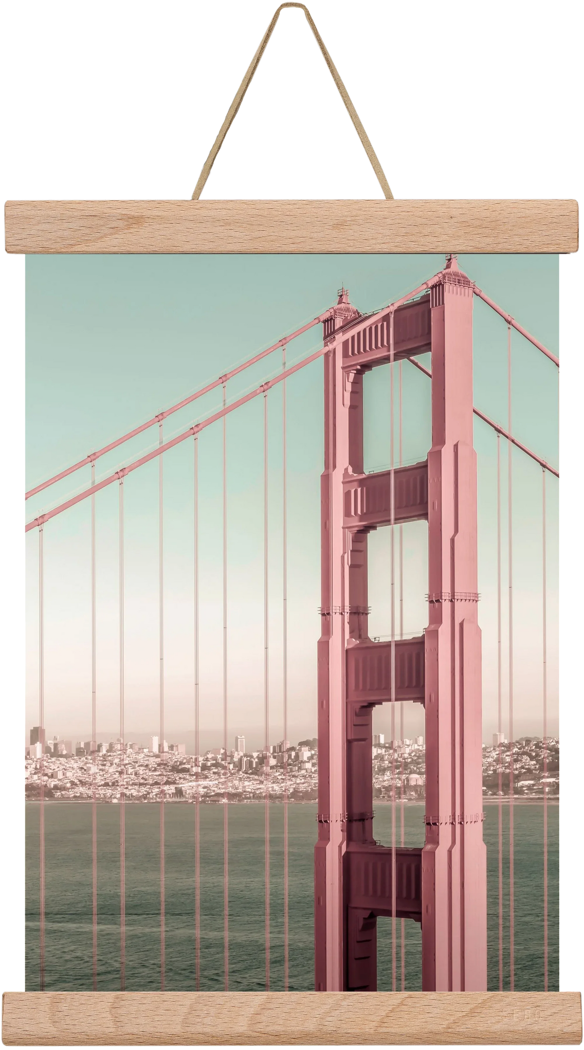 Golden Gate Bridge | urban vintage style - artbridge