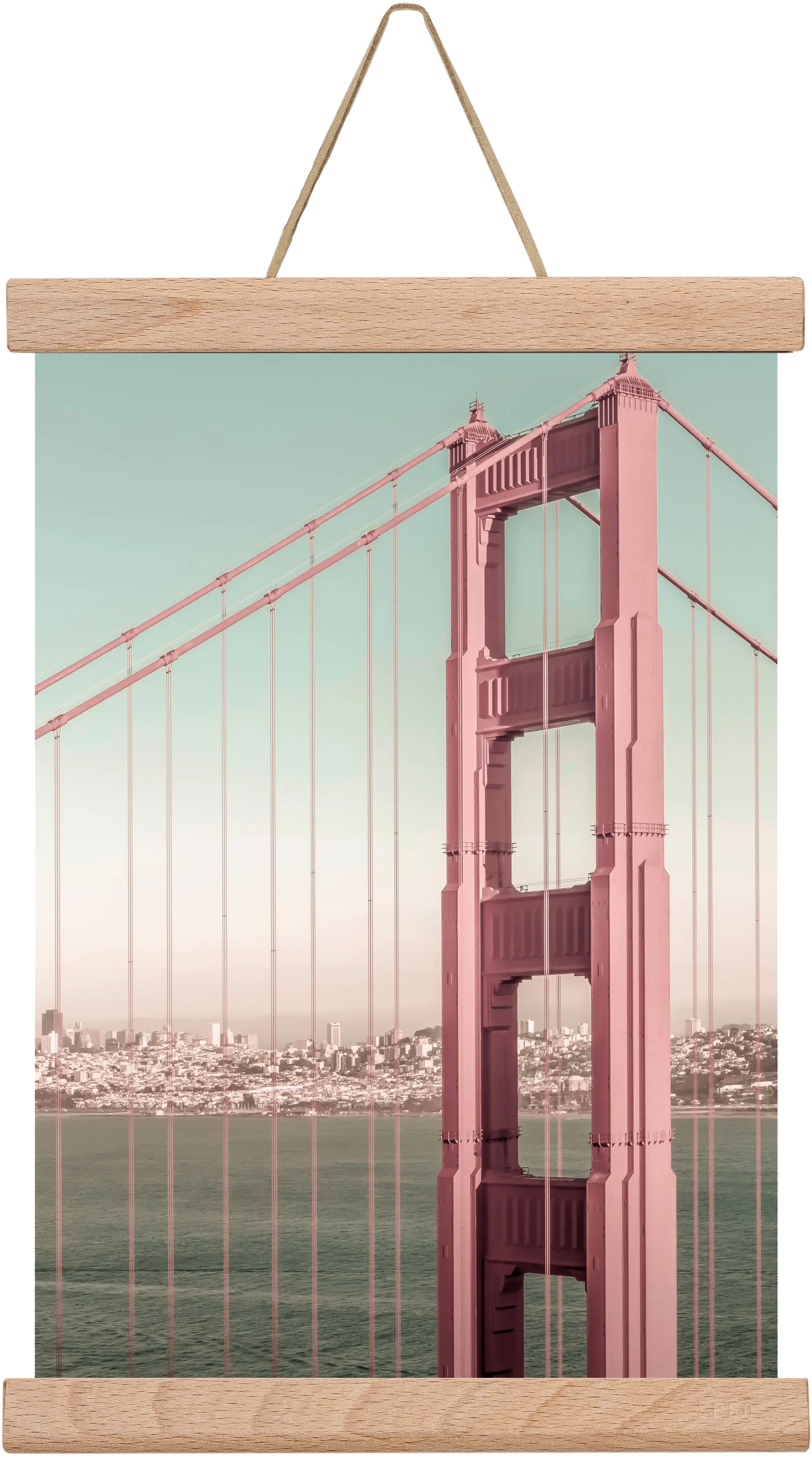 Golden Gate Bridge | urban vintage style - artbridge