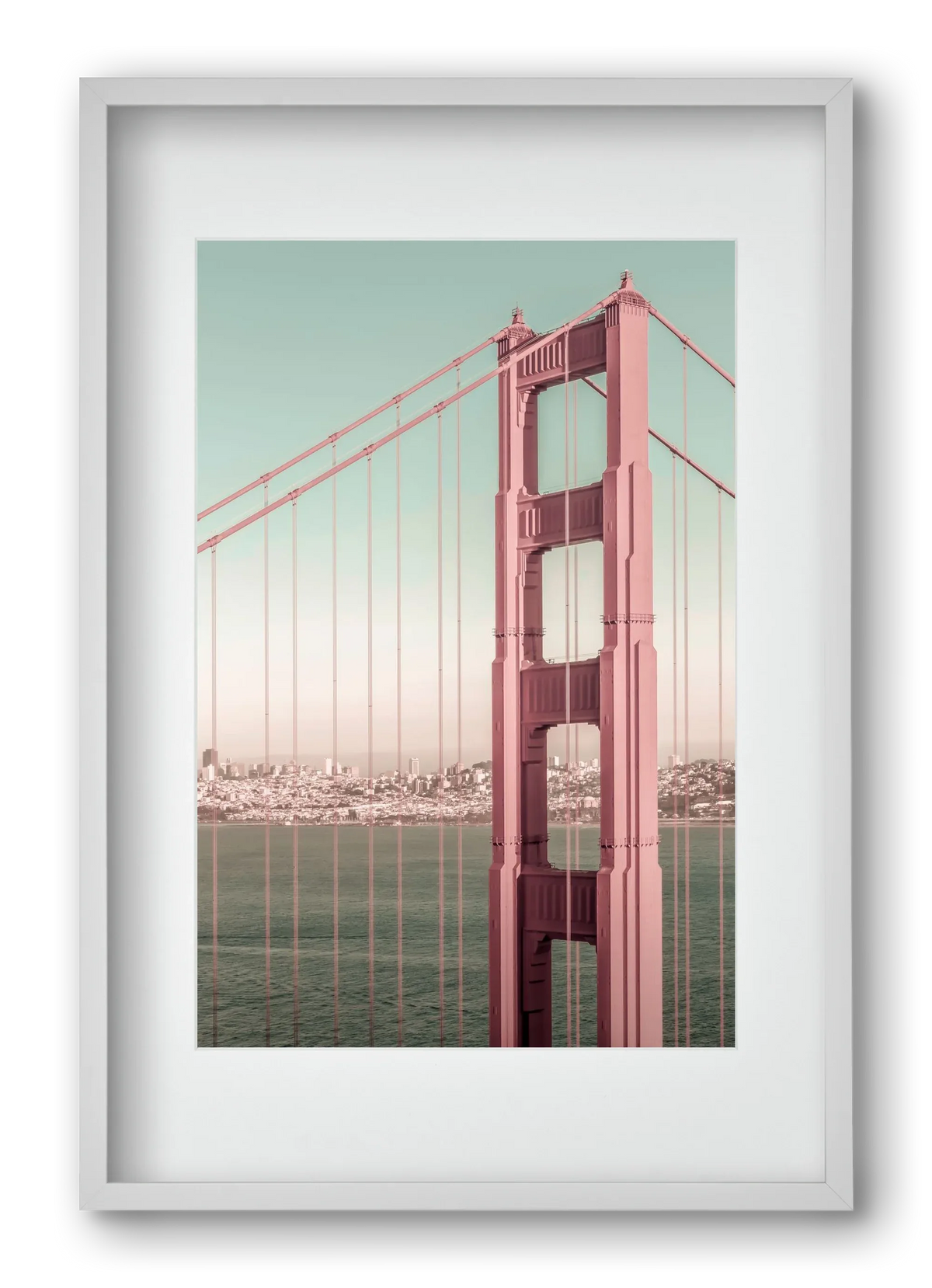 Golden Gate Bridge | urban vintage style - artbridge