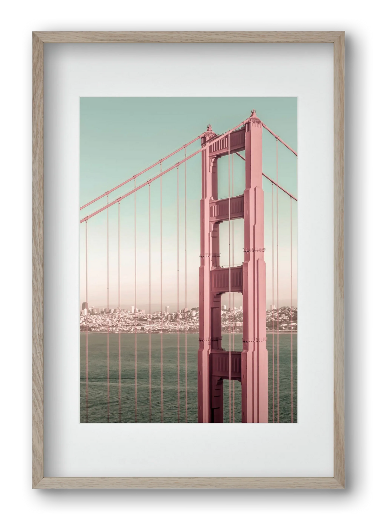 Golden Gate Bridge | urban vintage style - artbridge