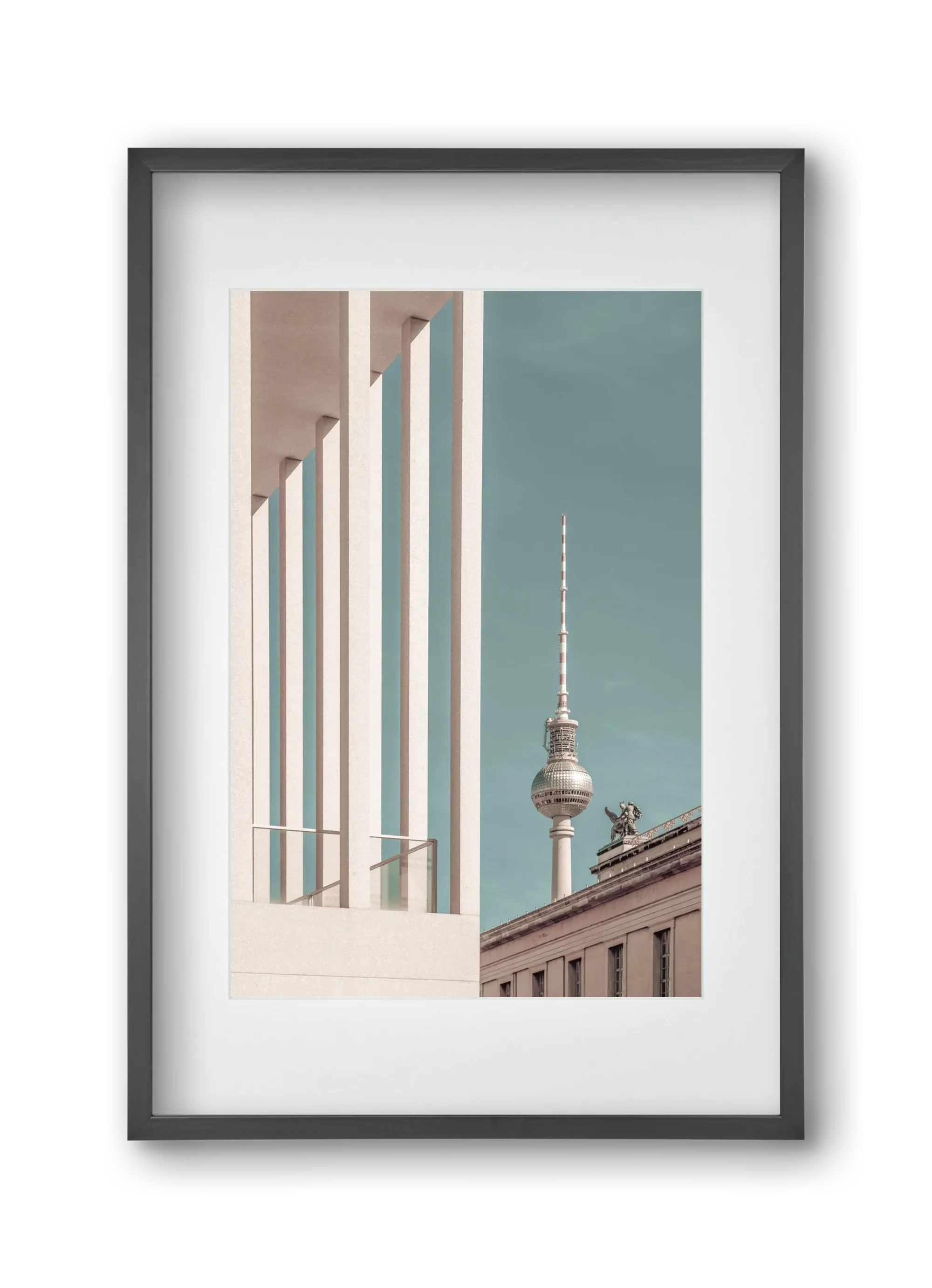 BERLIN Television Tower | urban vintage style - artbridge
