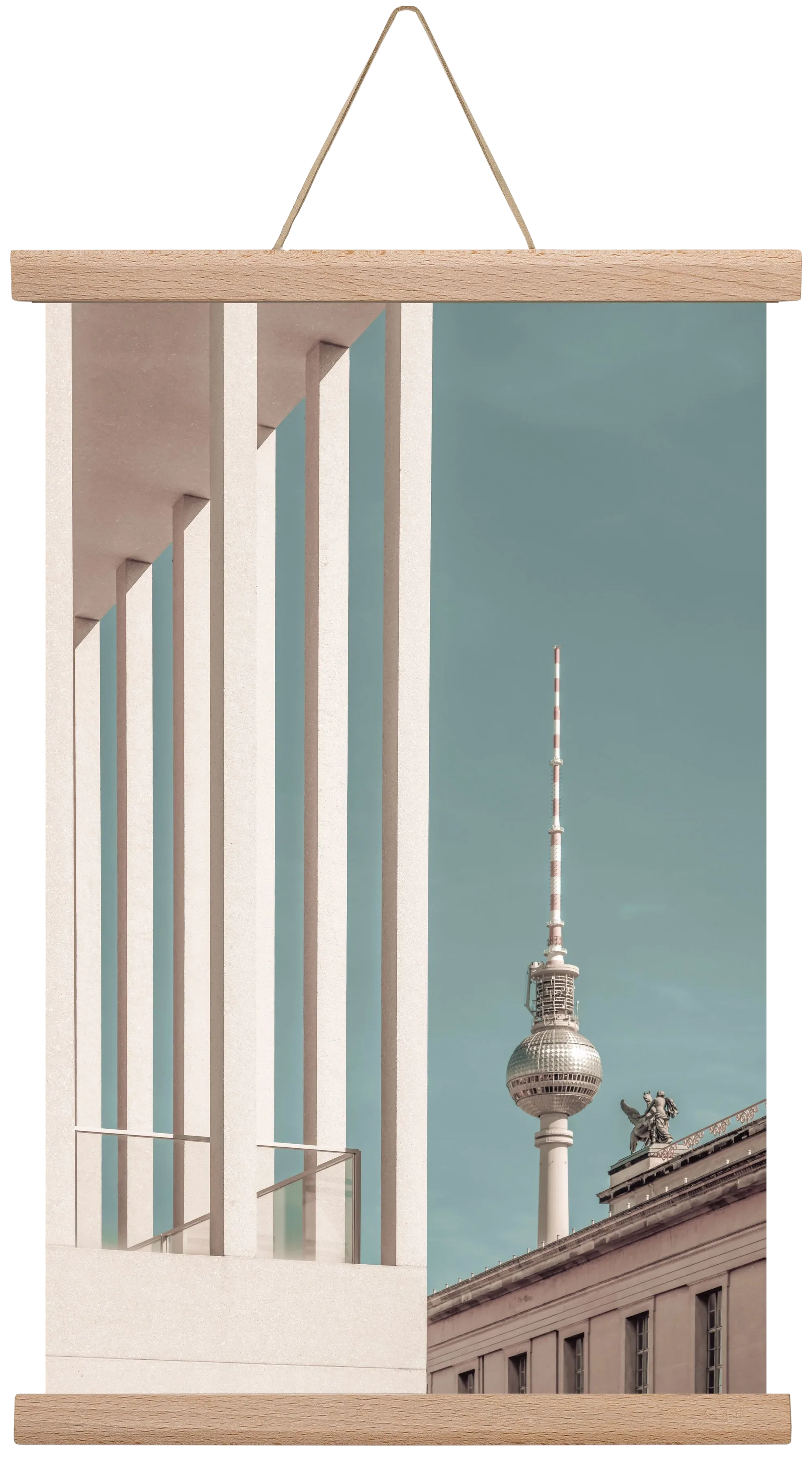 BERLIN Television Tower | urban vintage style - artbridge