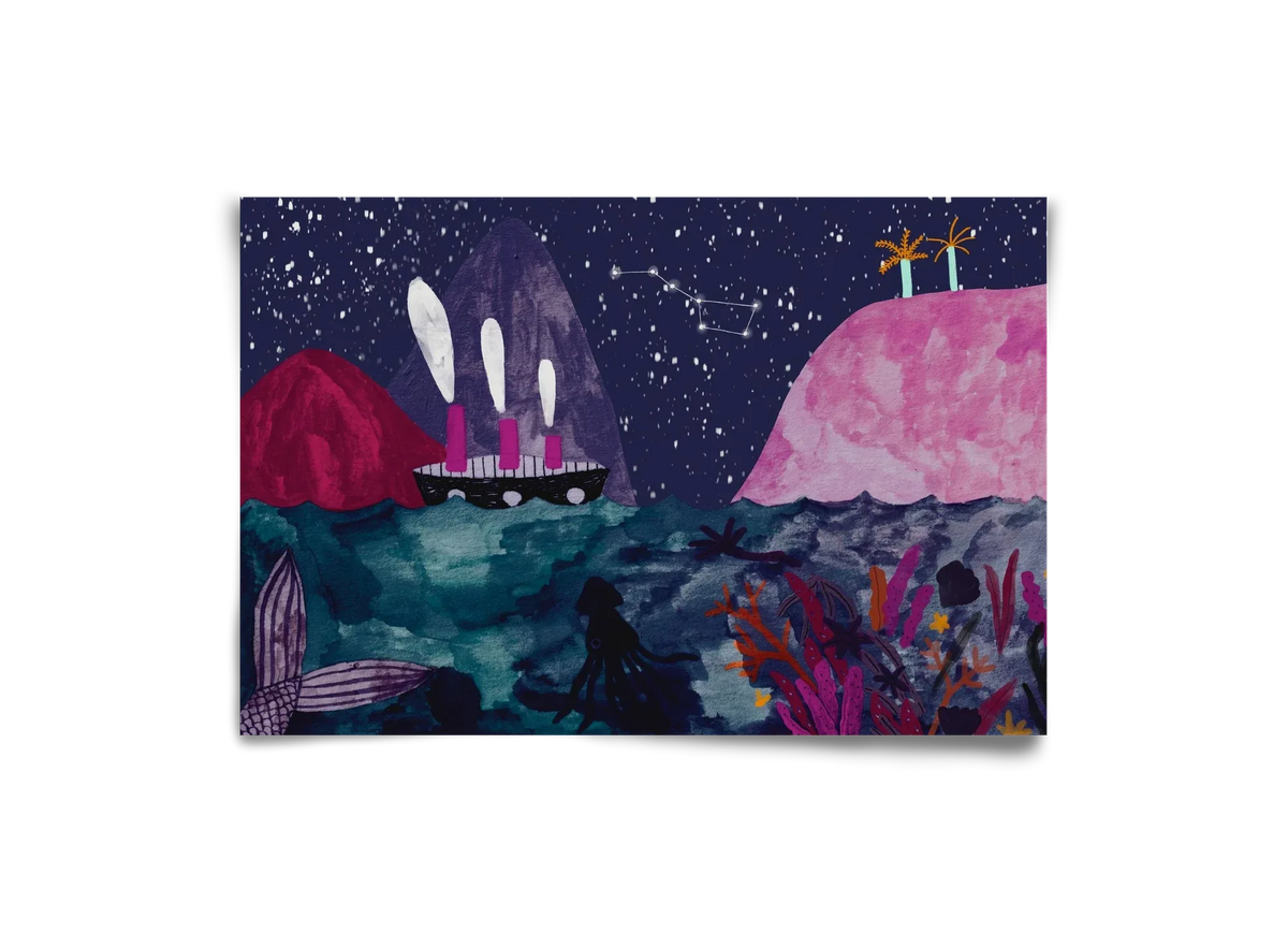 Éjszaka az óceánon - artbridge