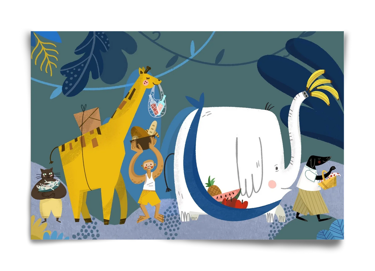 Picnic in the Jungle - artbridge