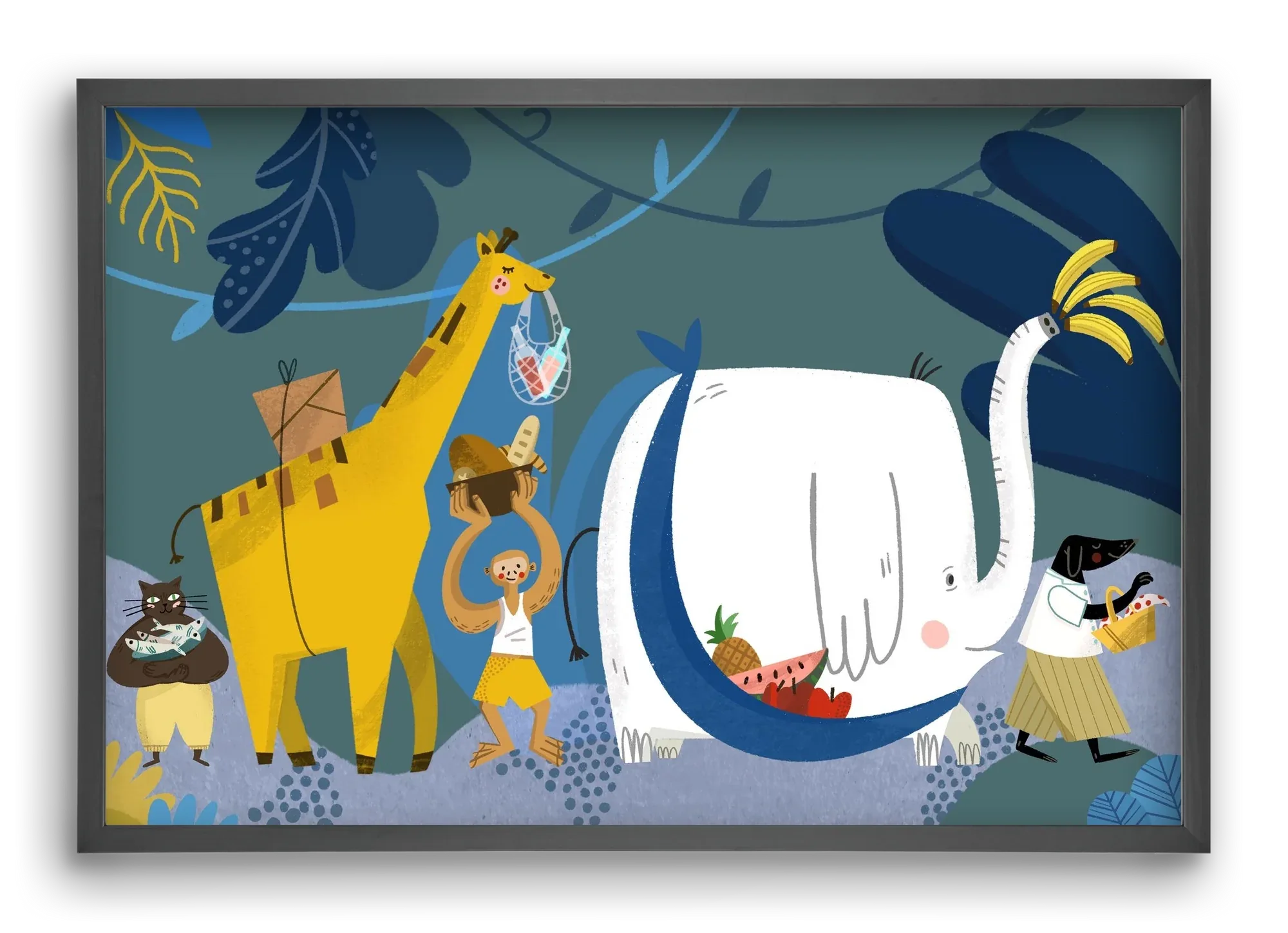 Picnic in the Jungle - artbridge