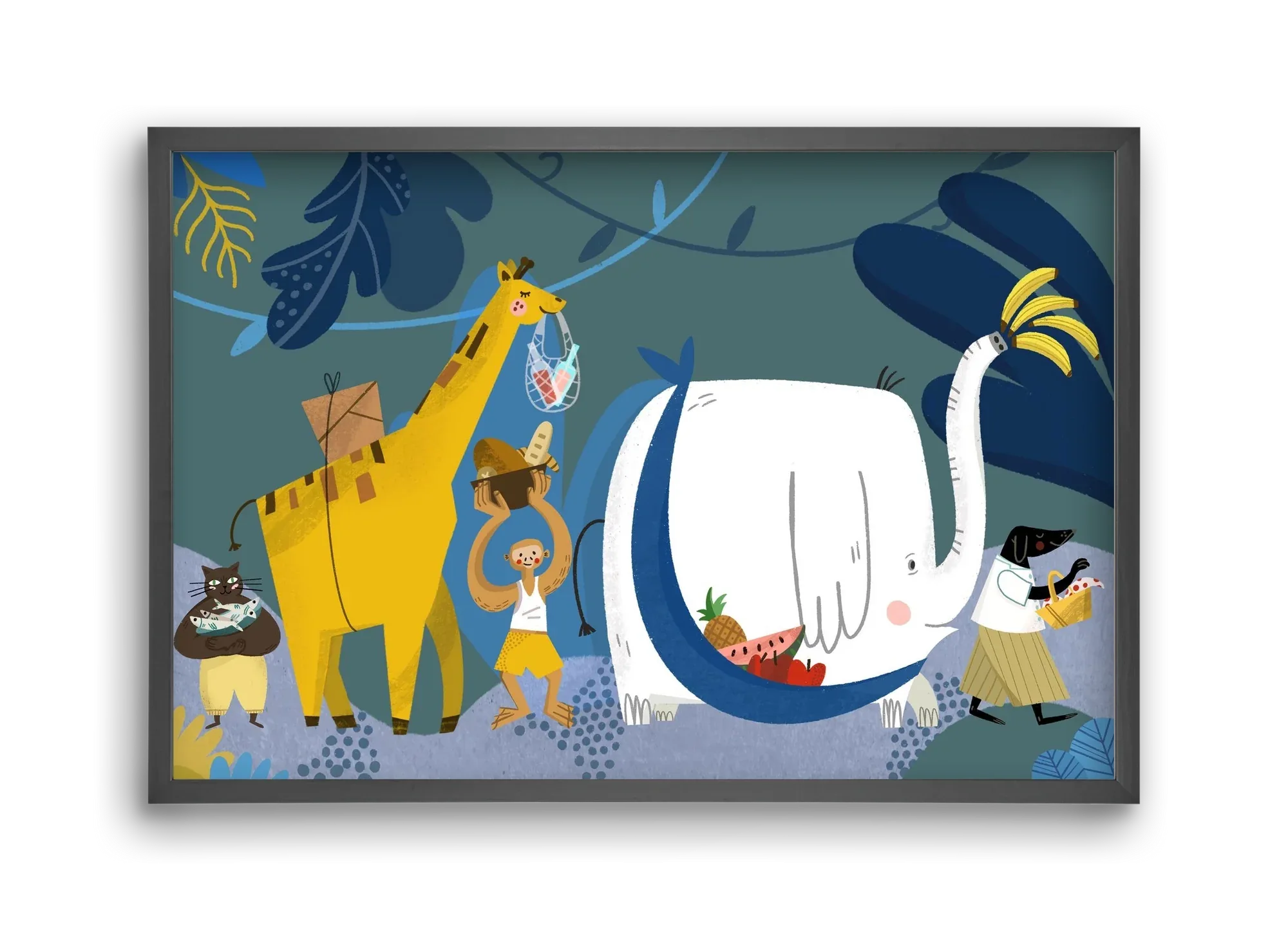 Picnic in the Jungle - artbridge