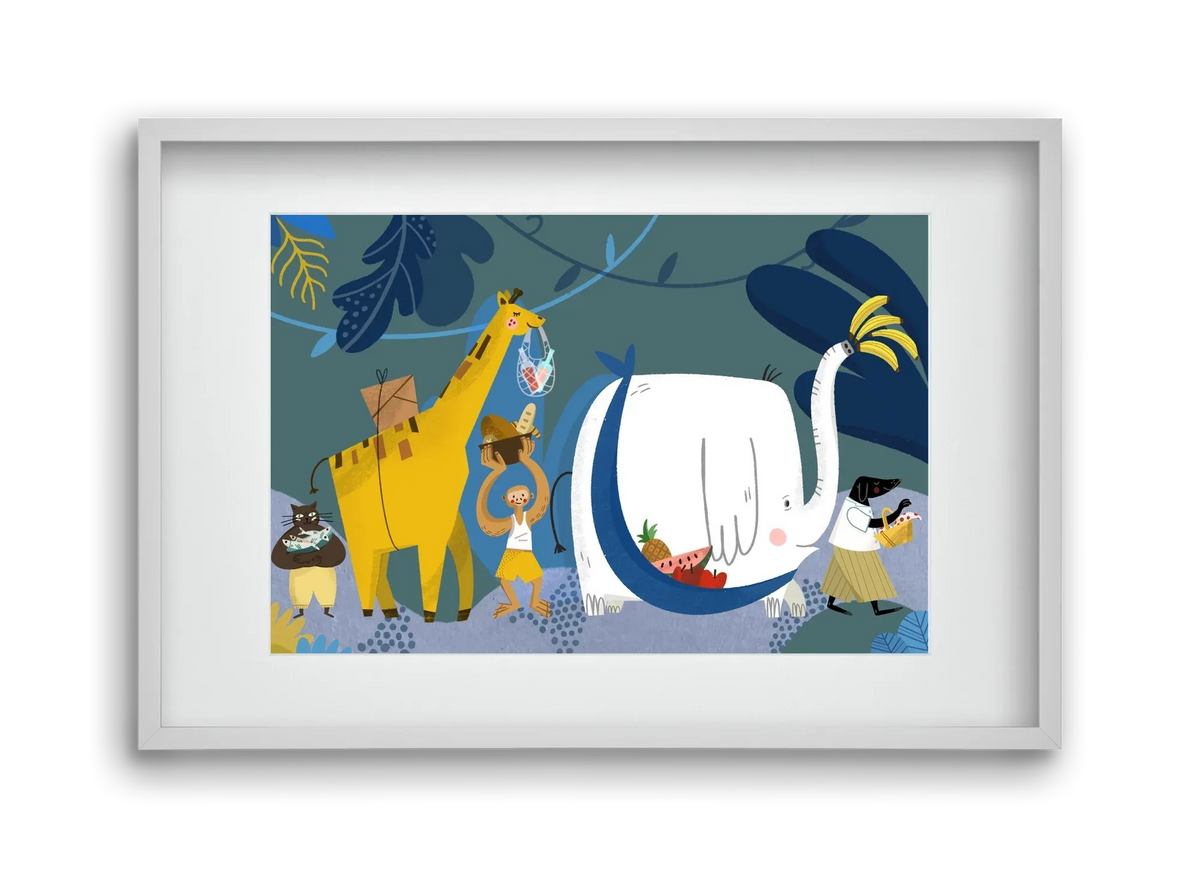 Picnic in the Jungle - artbridge