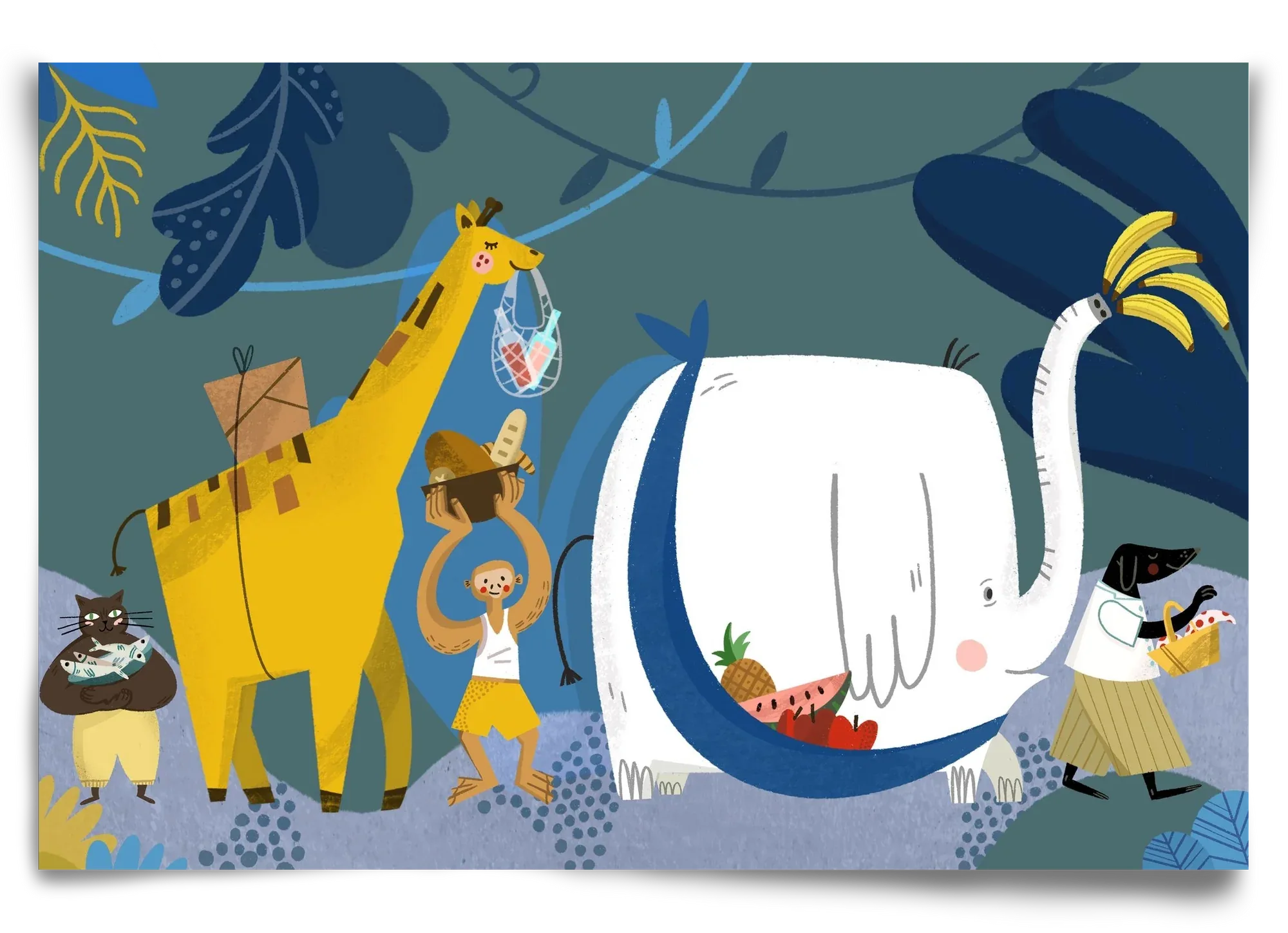 Picnic in the Jungle - artbridge