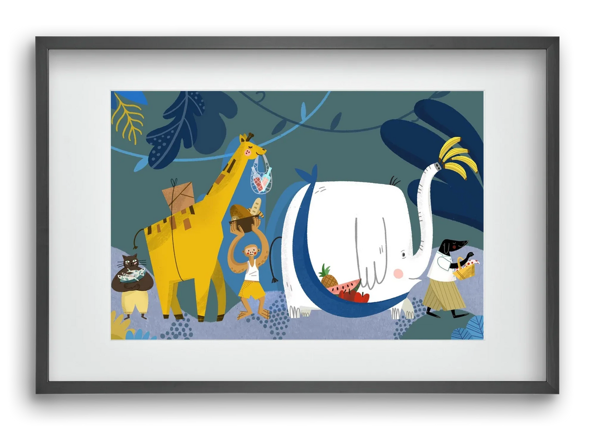 Picnic in the Jungle - artbridge