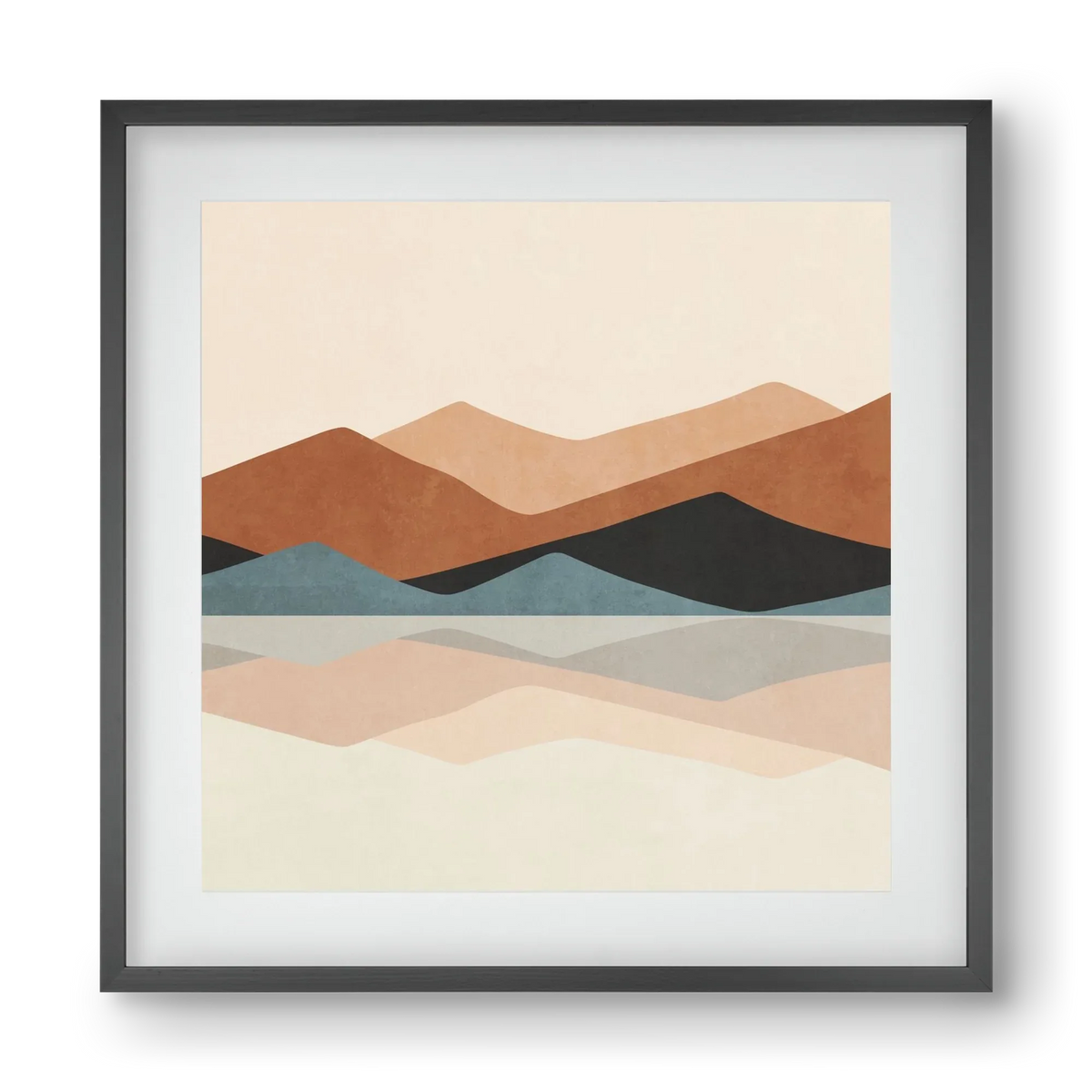 MINIMAL TROPICAL ART - LANDSCAPE 02 - artbridge