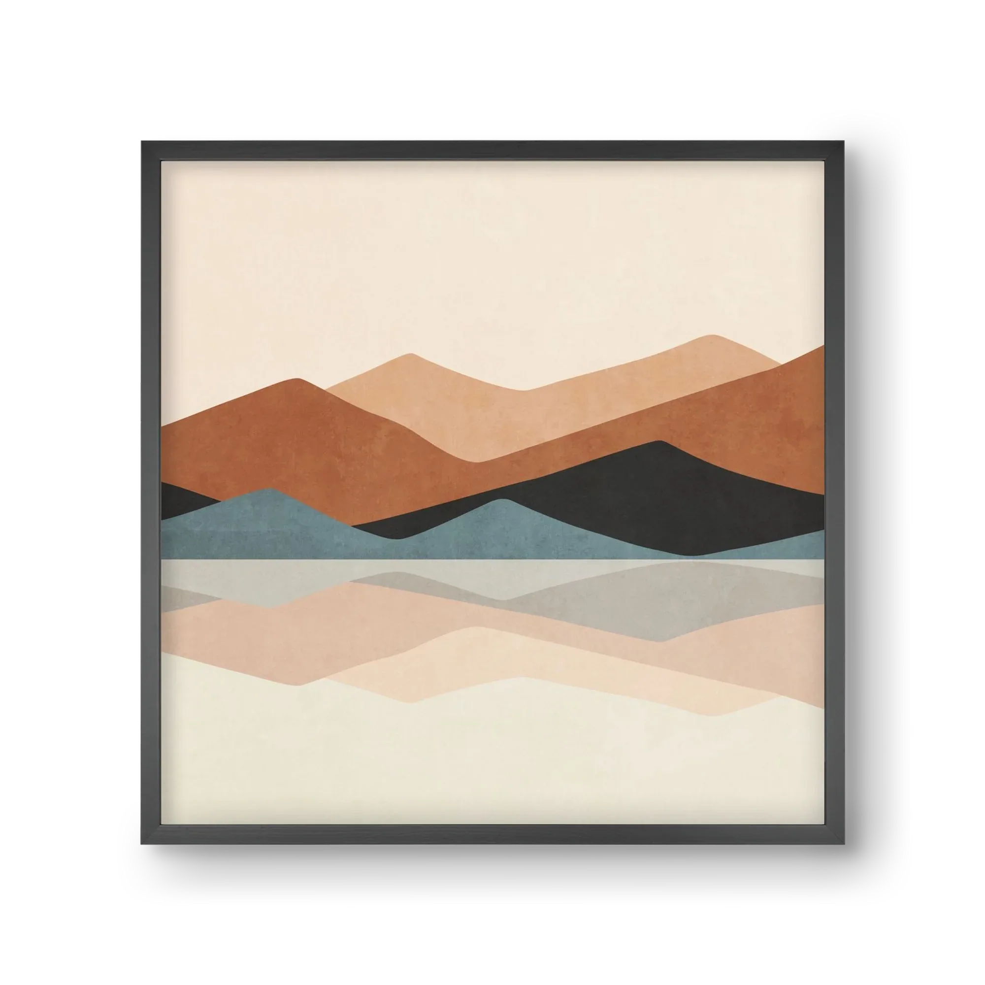 MINIMAL TROPICAL ART - LANDSCAPE 02 - artbridge
