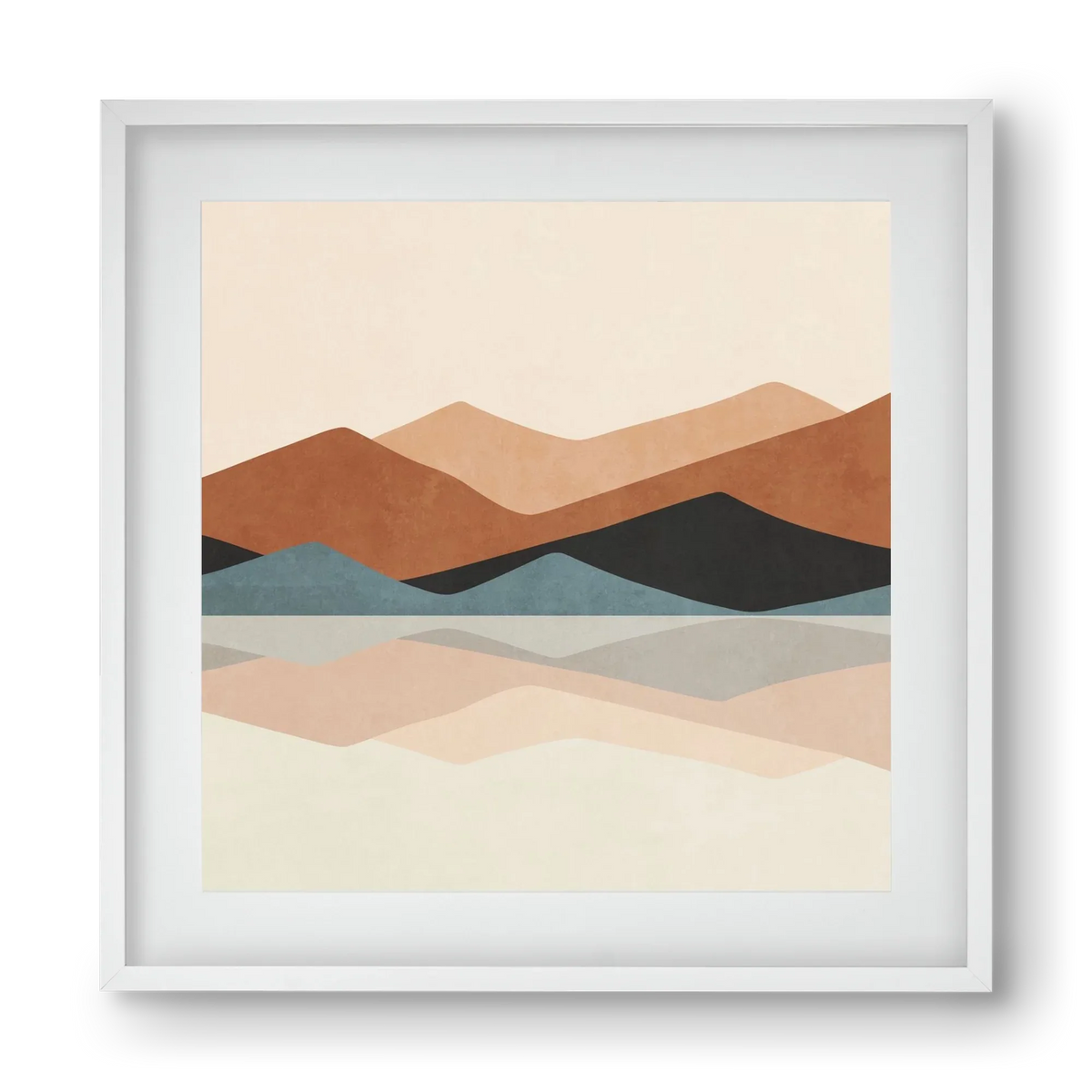 MINIMAL TROPICAL ART - LANDSCAPE 02 - artbridge