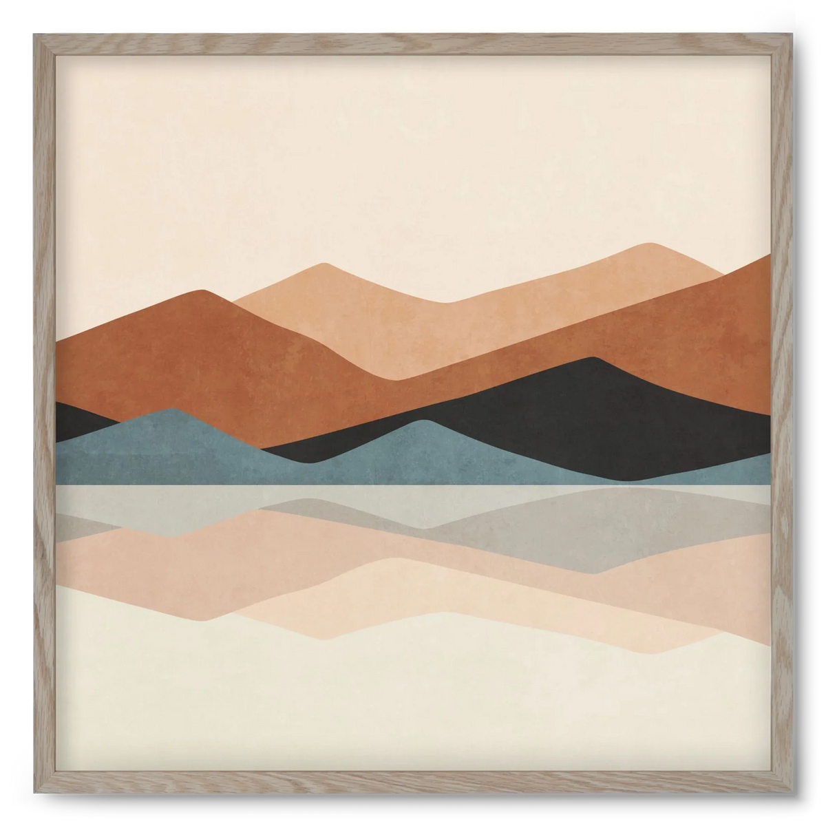 MINIMAL TROPICAL ART - LANDSCAPE 02 - artbridge