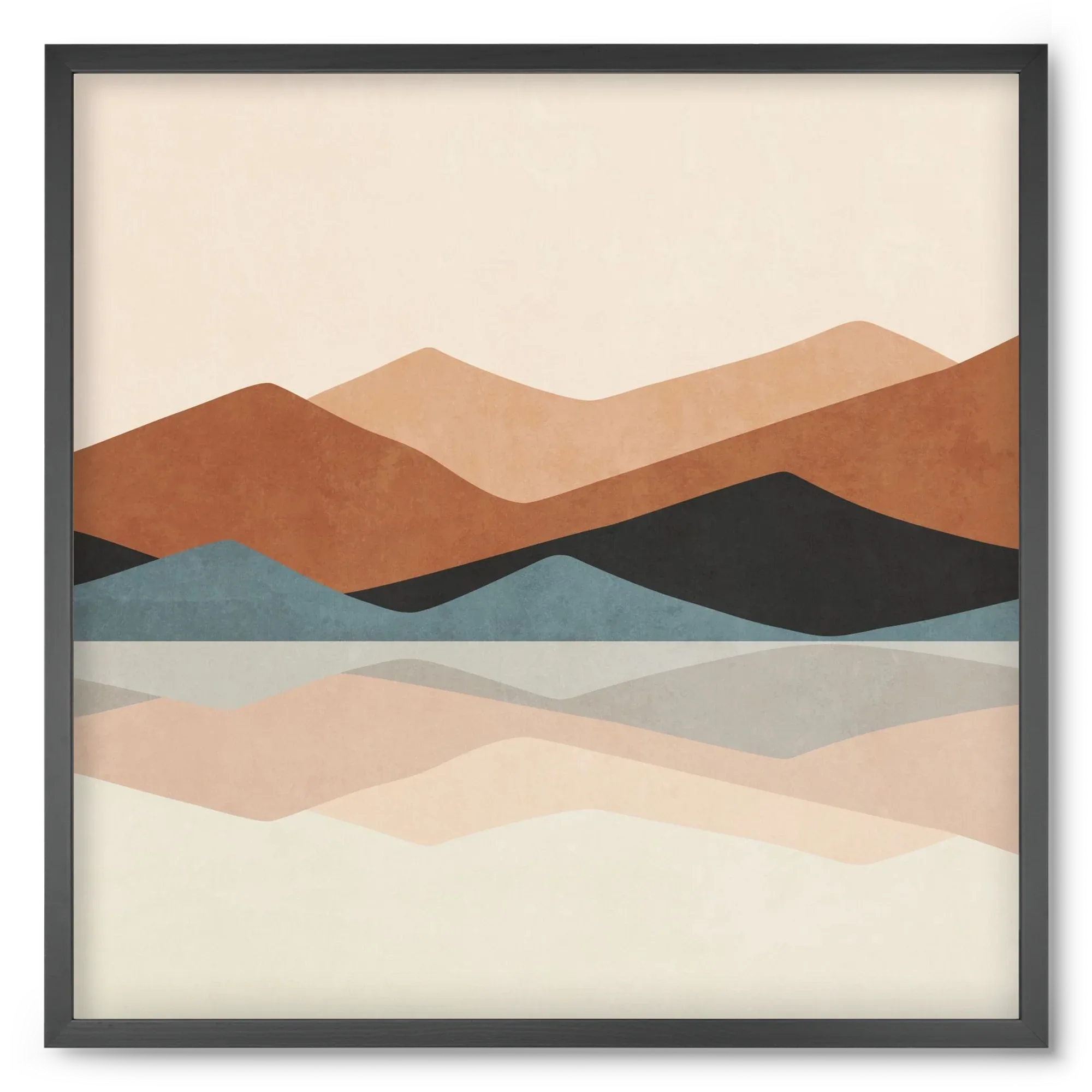 MINIMAL TROPICAL ART - LANDSCAPE 02 - artbridge