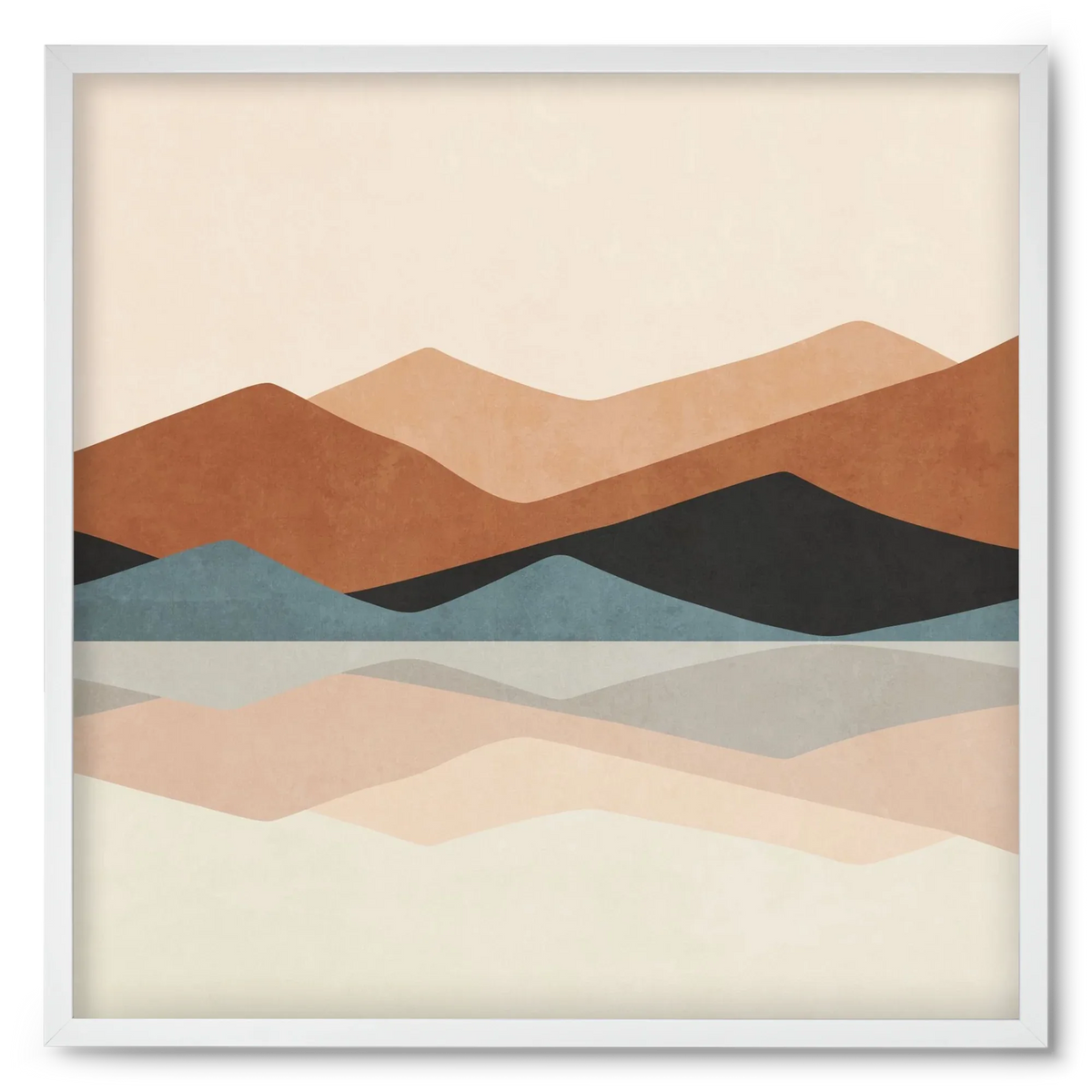 MINIMAL TROPICAL ART - LANDSCAPE 02 - artbridge
