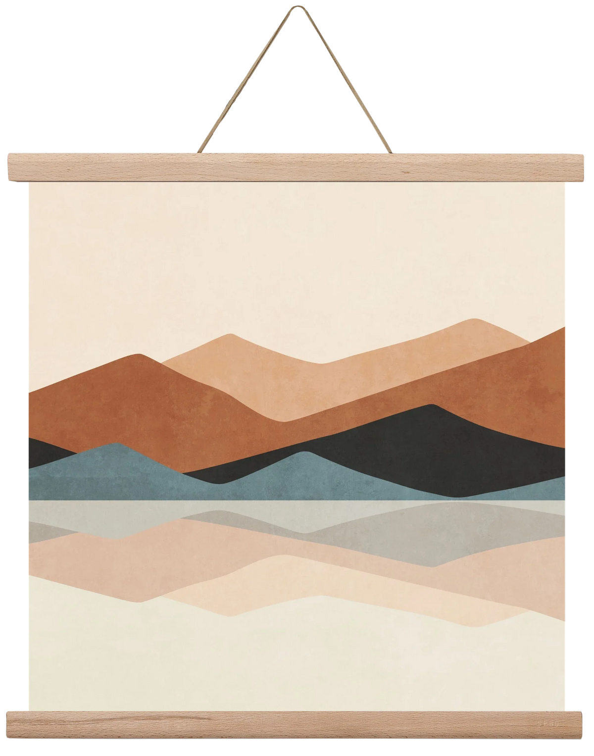 MINIMAL TROPICAL ART - LANDSCAPE 02 - artbridge
