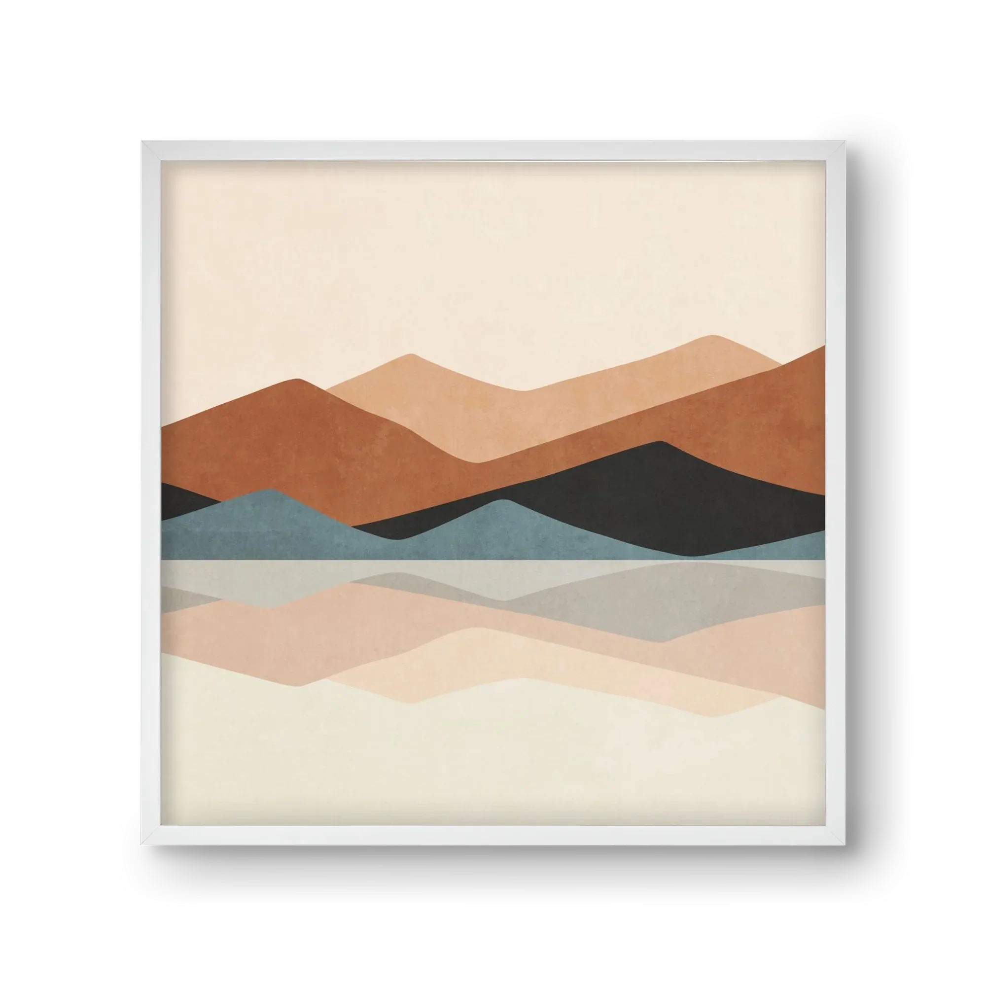 MINIMAL TROPICAL ART - LANDSCAPE 02 - artbridge