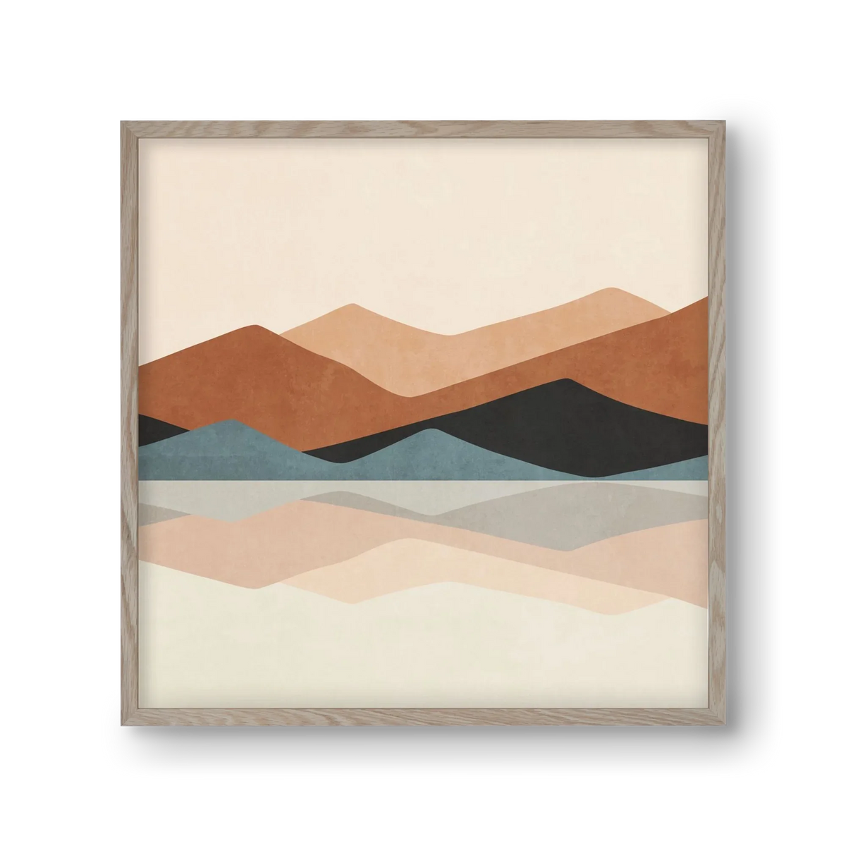 MINIMAL TROPICAL ART - LANDSCAPE 02 - artbridge