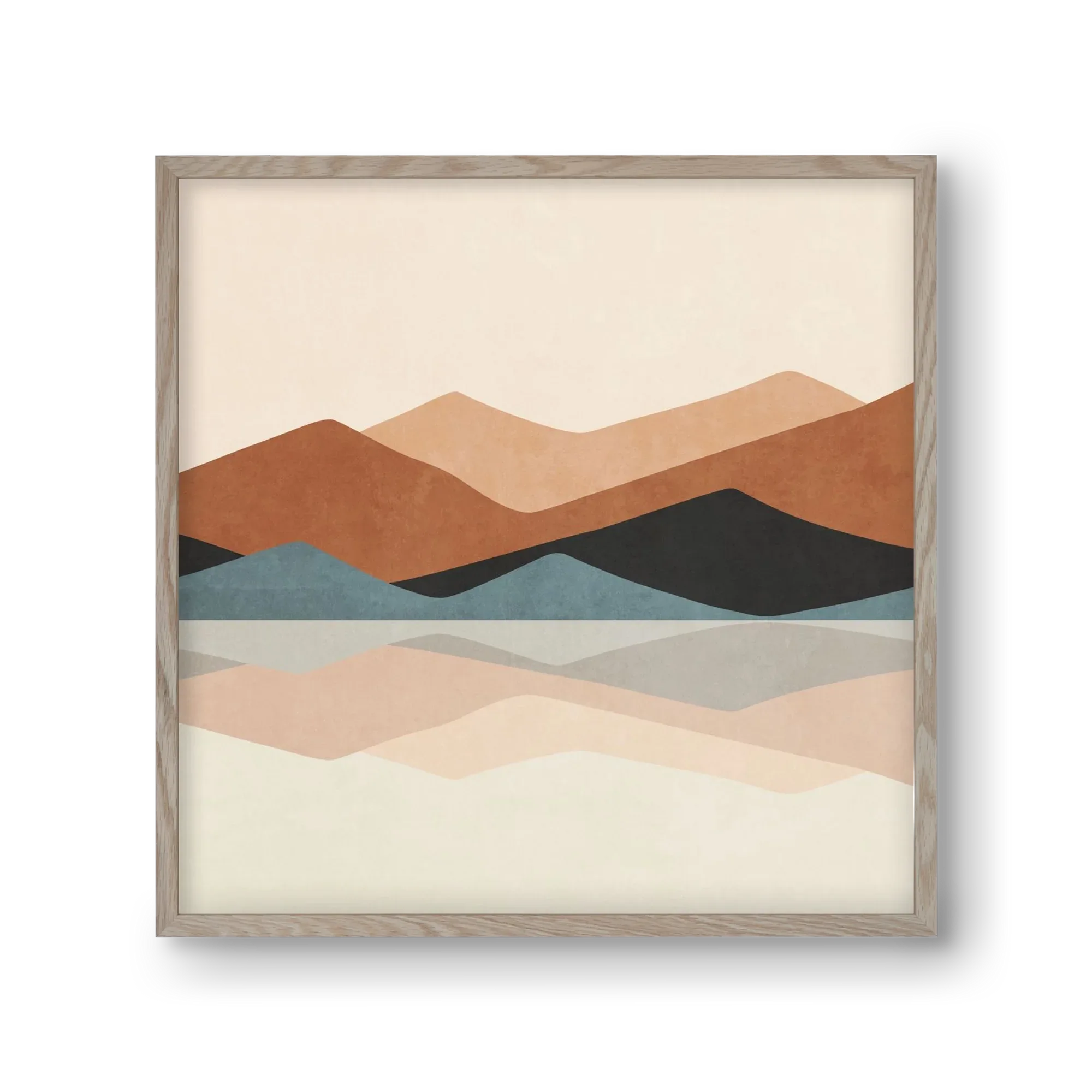 MINIMAL TROPICAL ART - LANDSCAPE 02 - artbridge