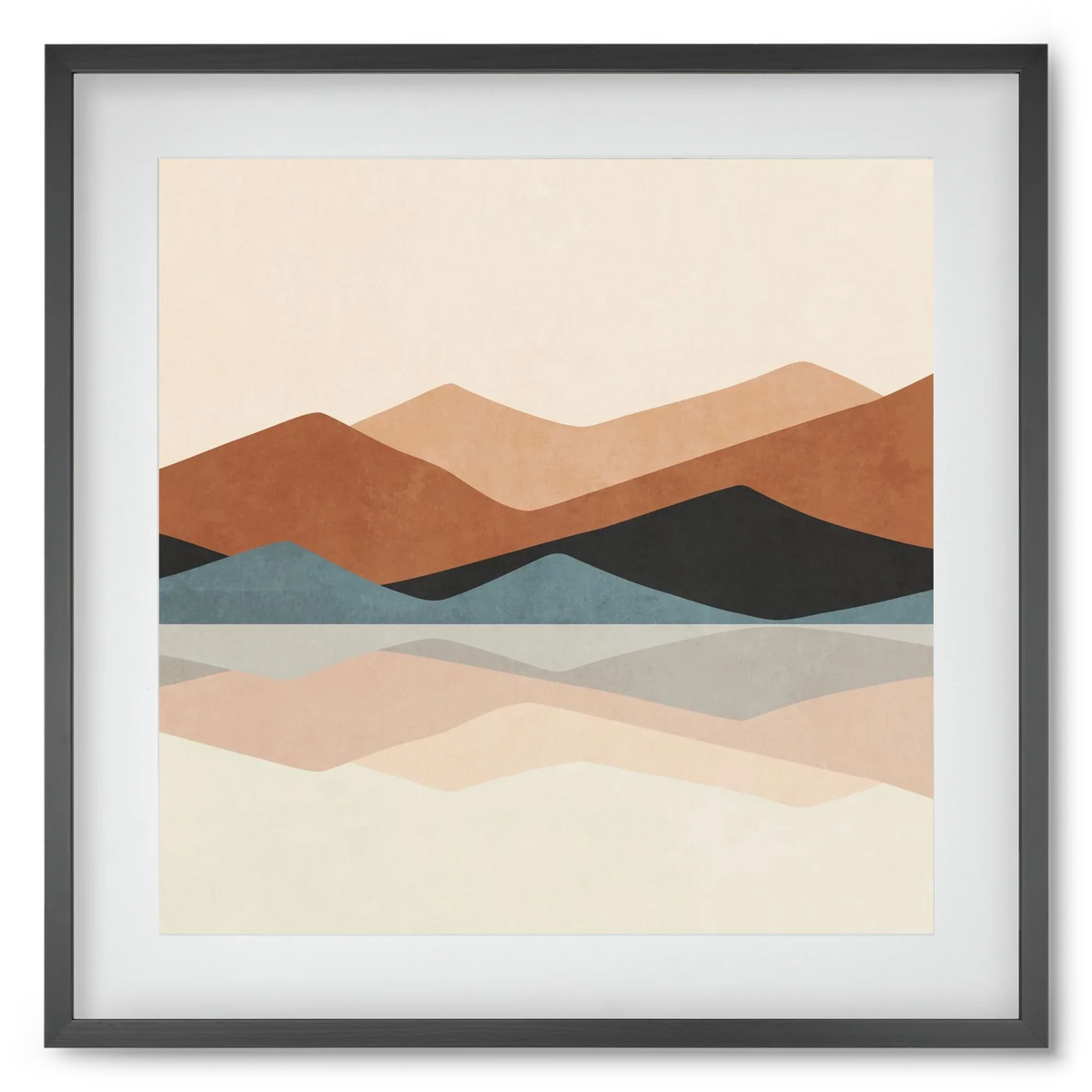 MINIMAL TROPICAL ART - LANDSCAPE 02 - artbridge