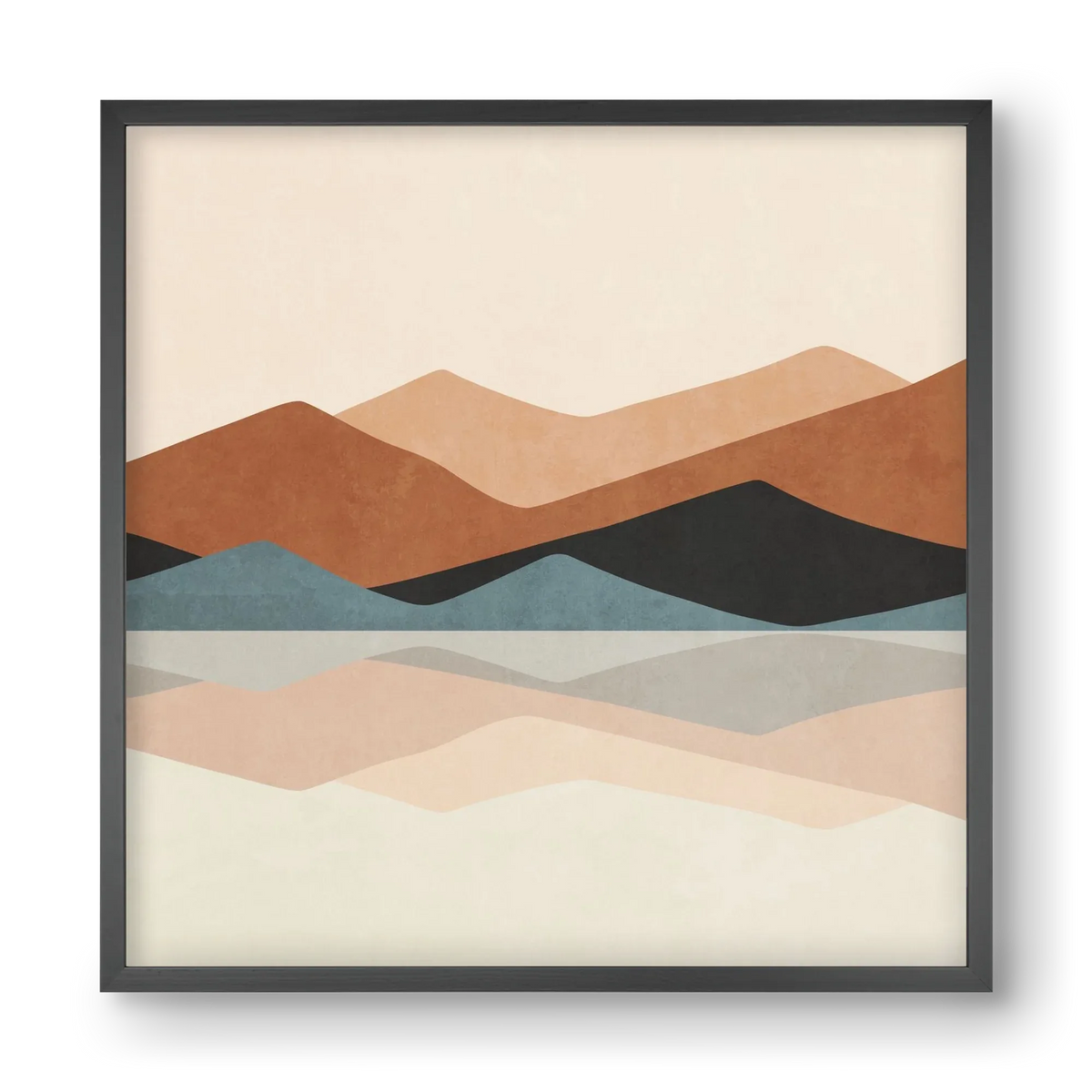 MINIMAL TROPICAL ART - LANDSCAPE 02 - artbridge